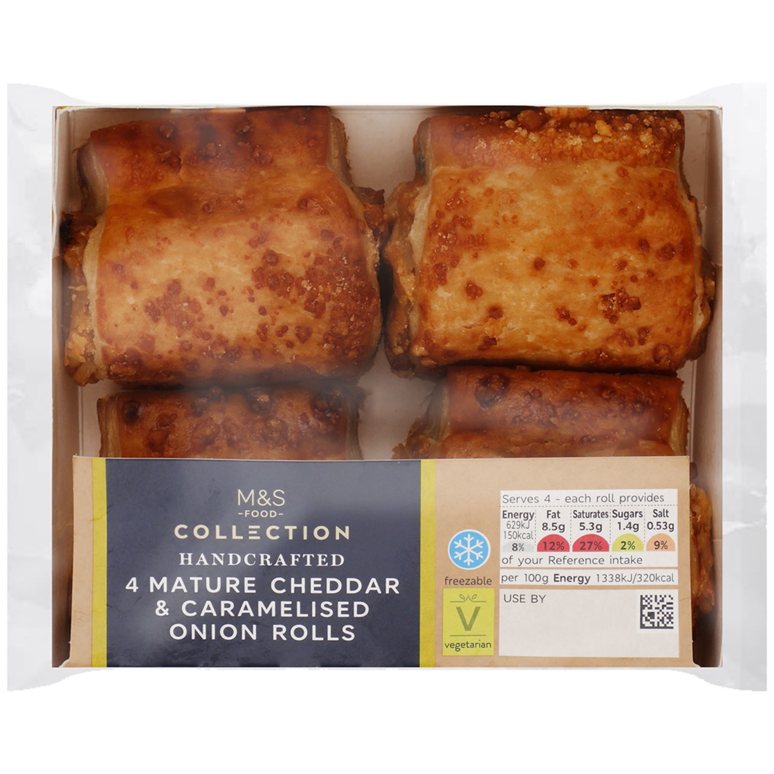 Collection Mature Cheddar & Caramelised Onion Rolls 1 of 1