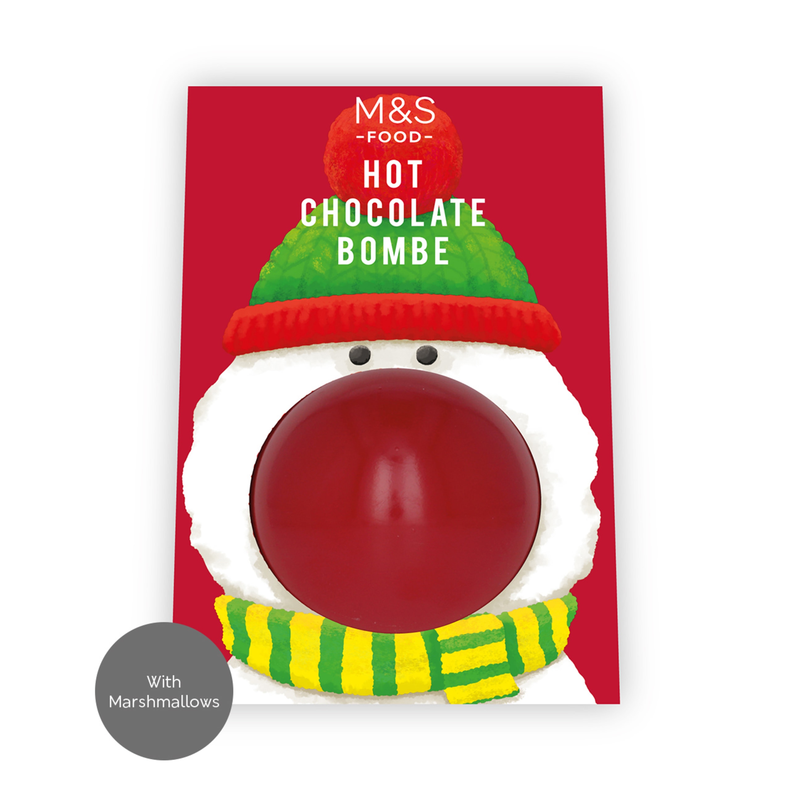 Snowman Hot Chocolate Bombe 1 of 1