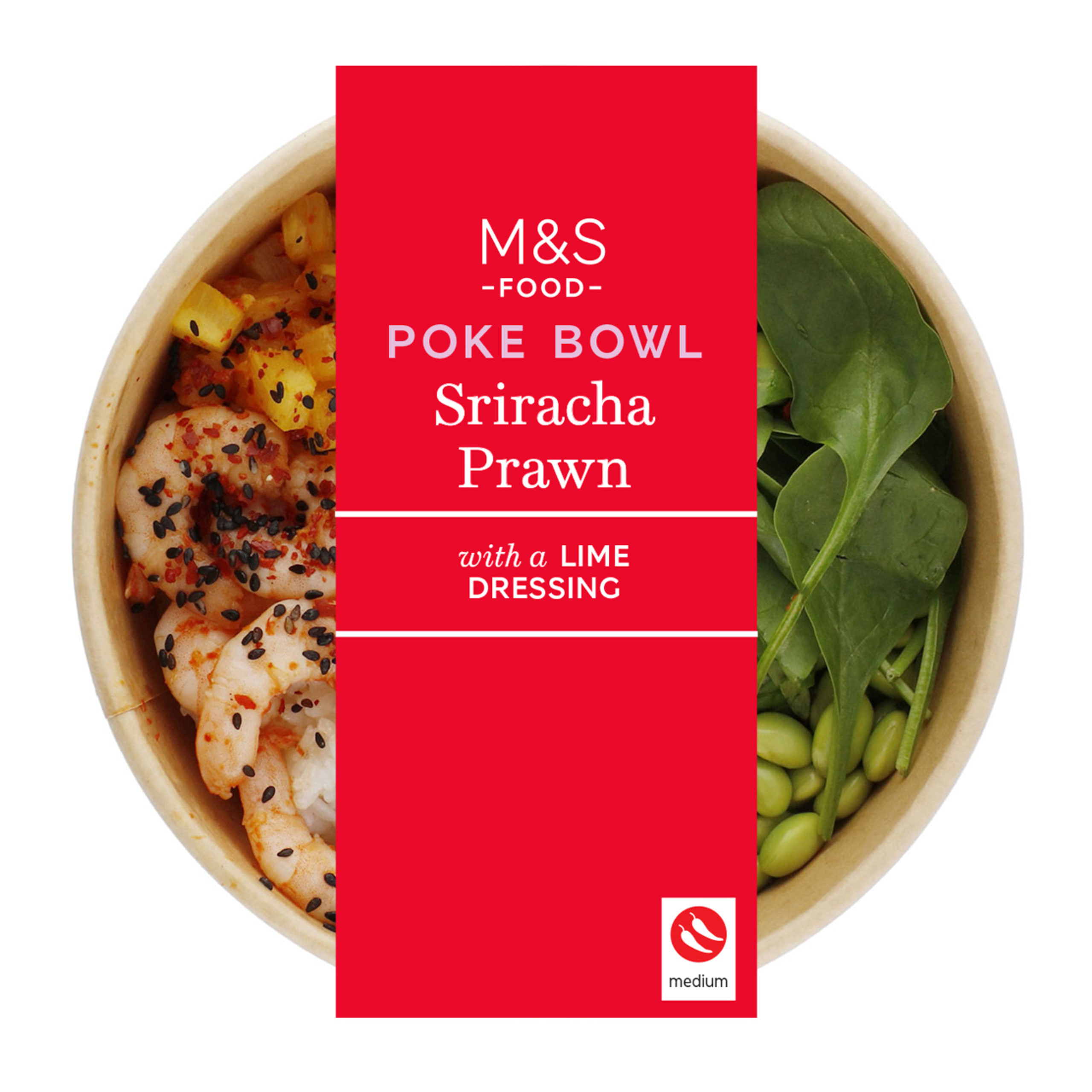 Sriracha Prawn Poke Bowl 1 of 2