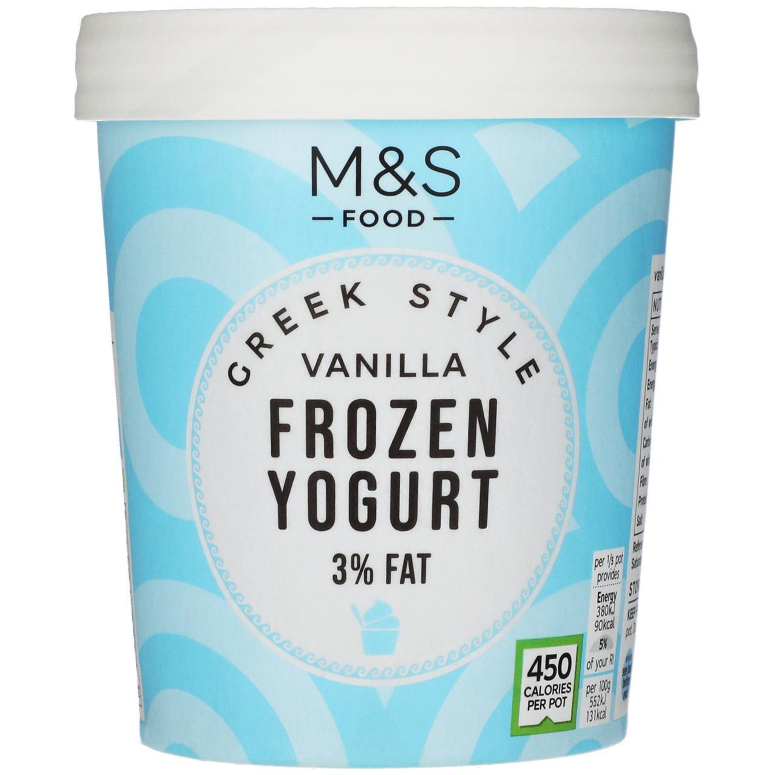 Vanilla Greek Style Frozen Yogurt 1 of 1