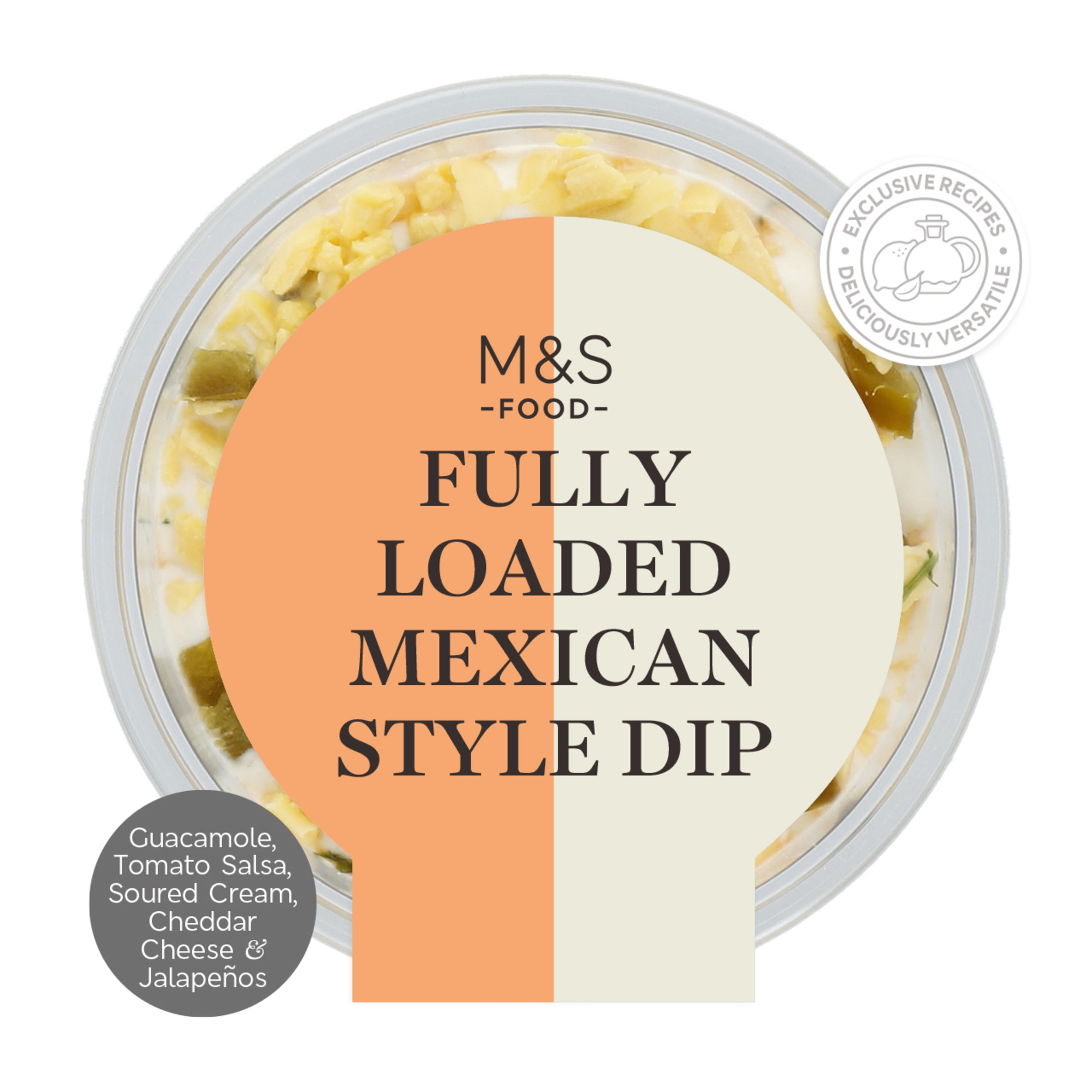 Fully Loaded Mexican Style Dip 1 of 2