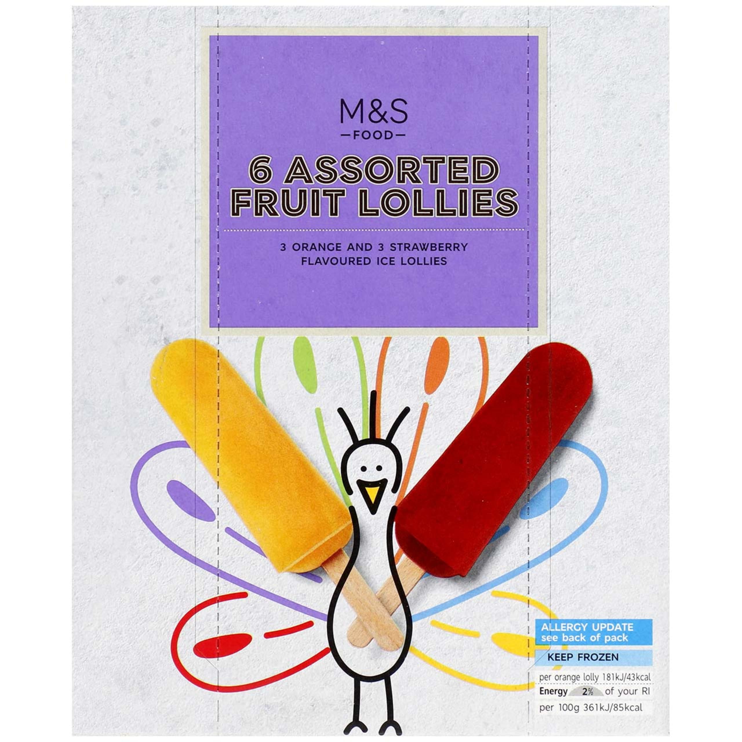 Assorted Fruit Lollies 1 of 1