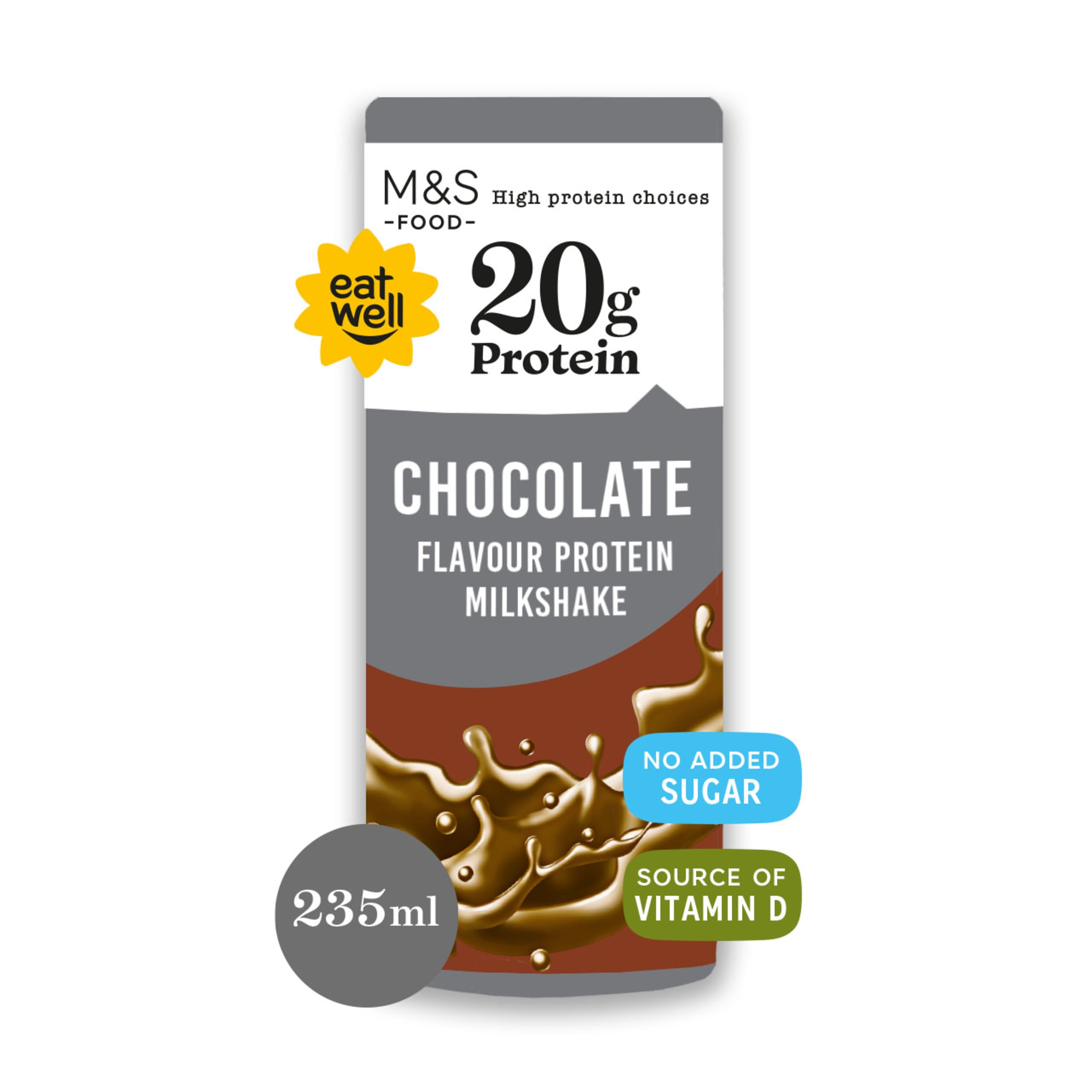 Chocolate Flavour Protein Milkshake 1 of 1