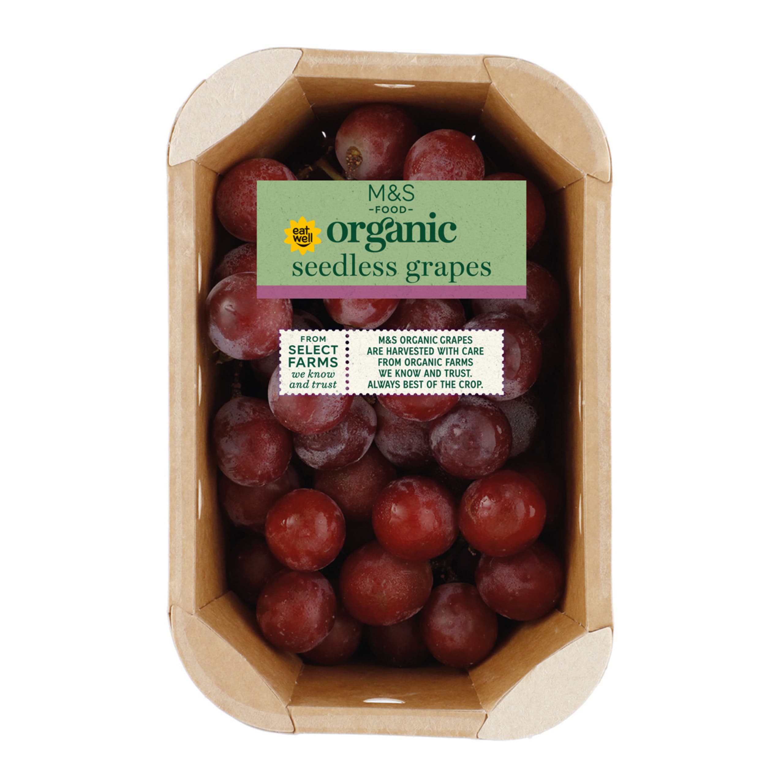 Organic Seedless Grapes M S