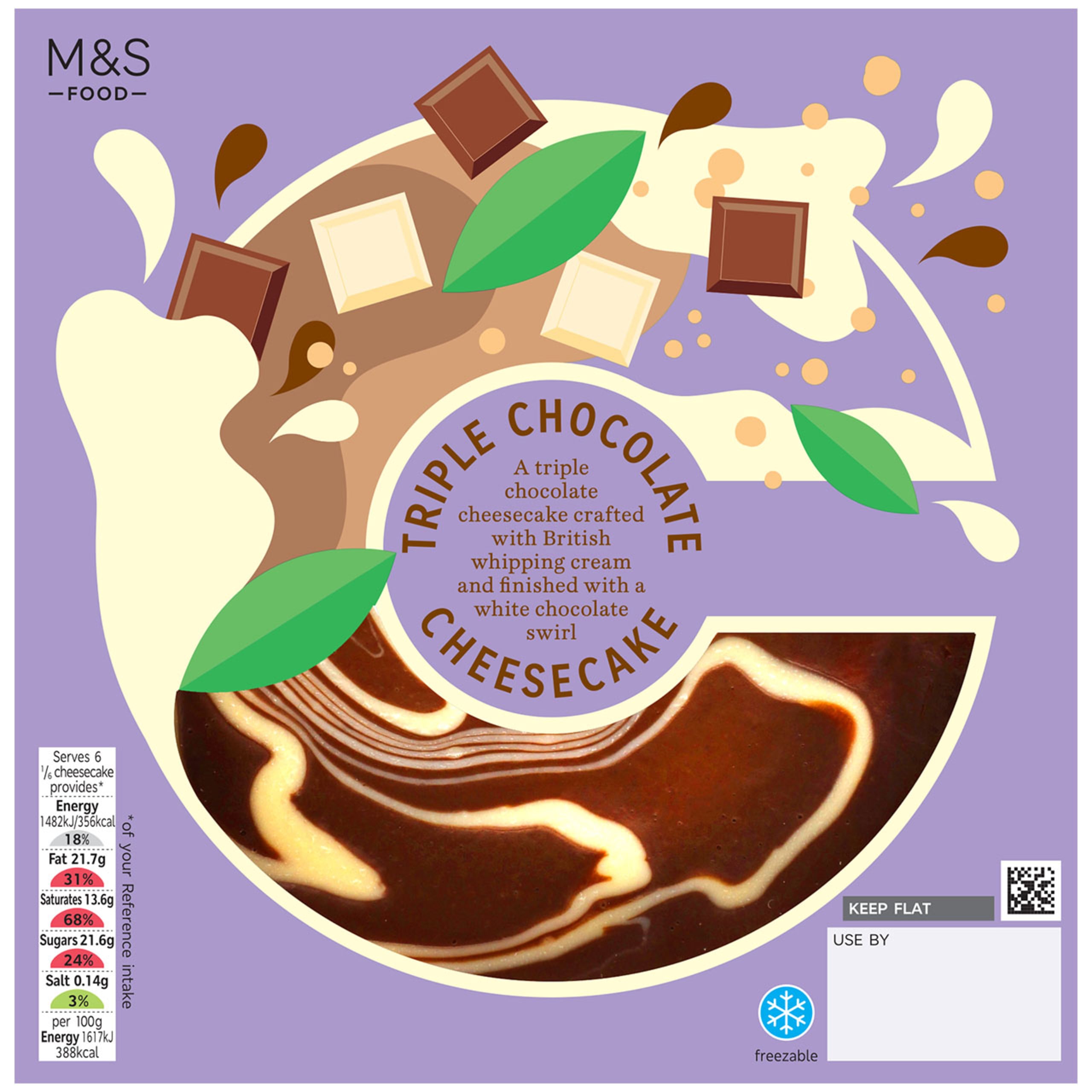 Triple Chocolate Cheesecake 1 of 1