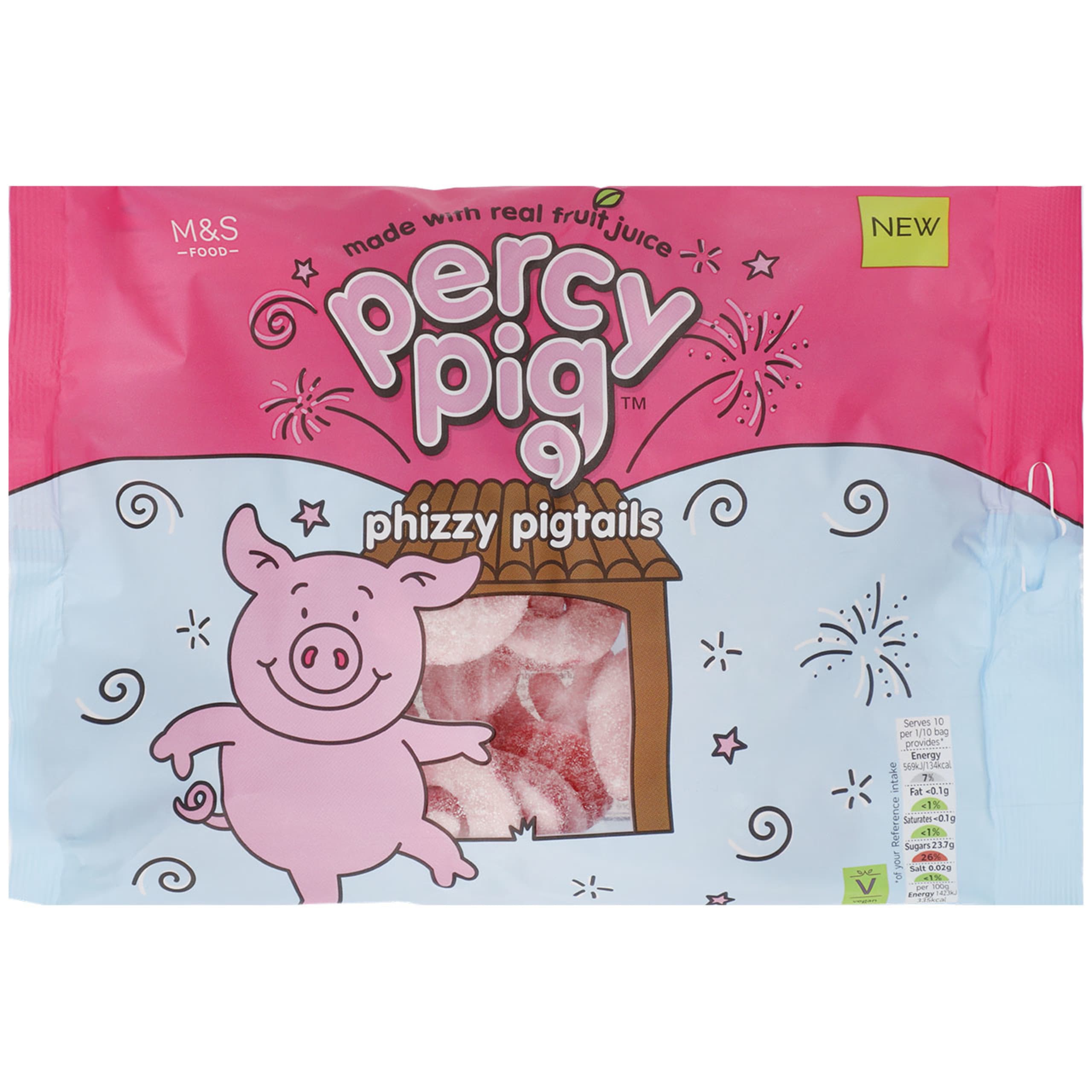 Percy Pig Phizzy Pigtails 1 of 1