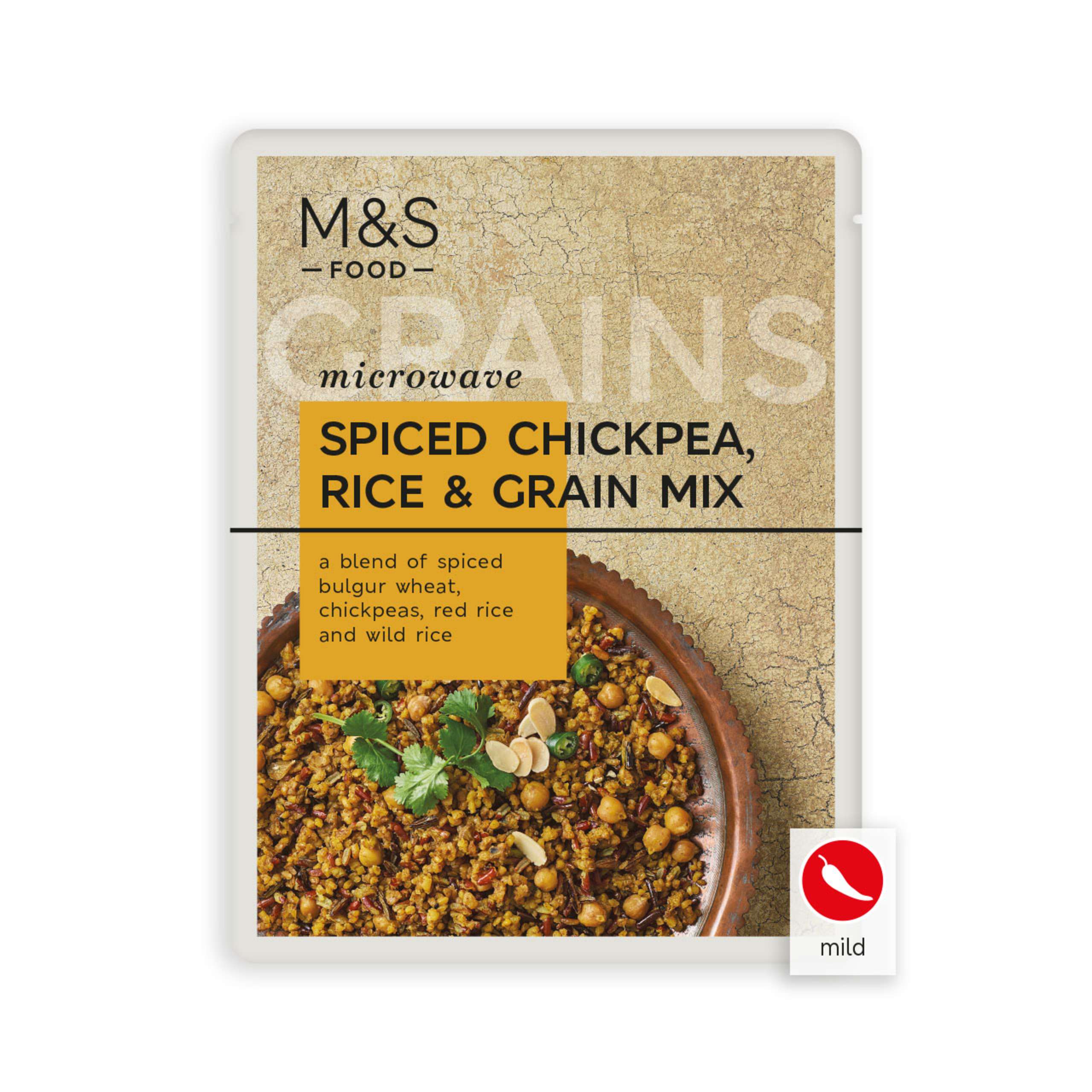 Microwave Spiced Chickpea, Rice and Grain Mix 1 of 1