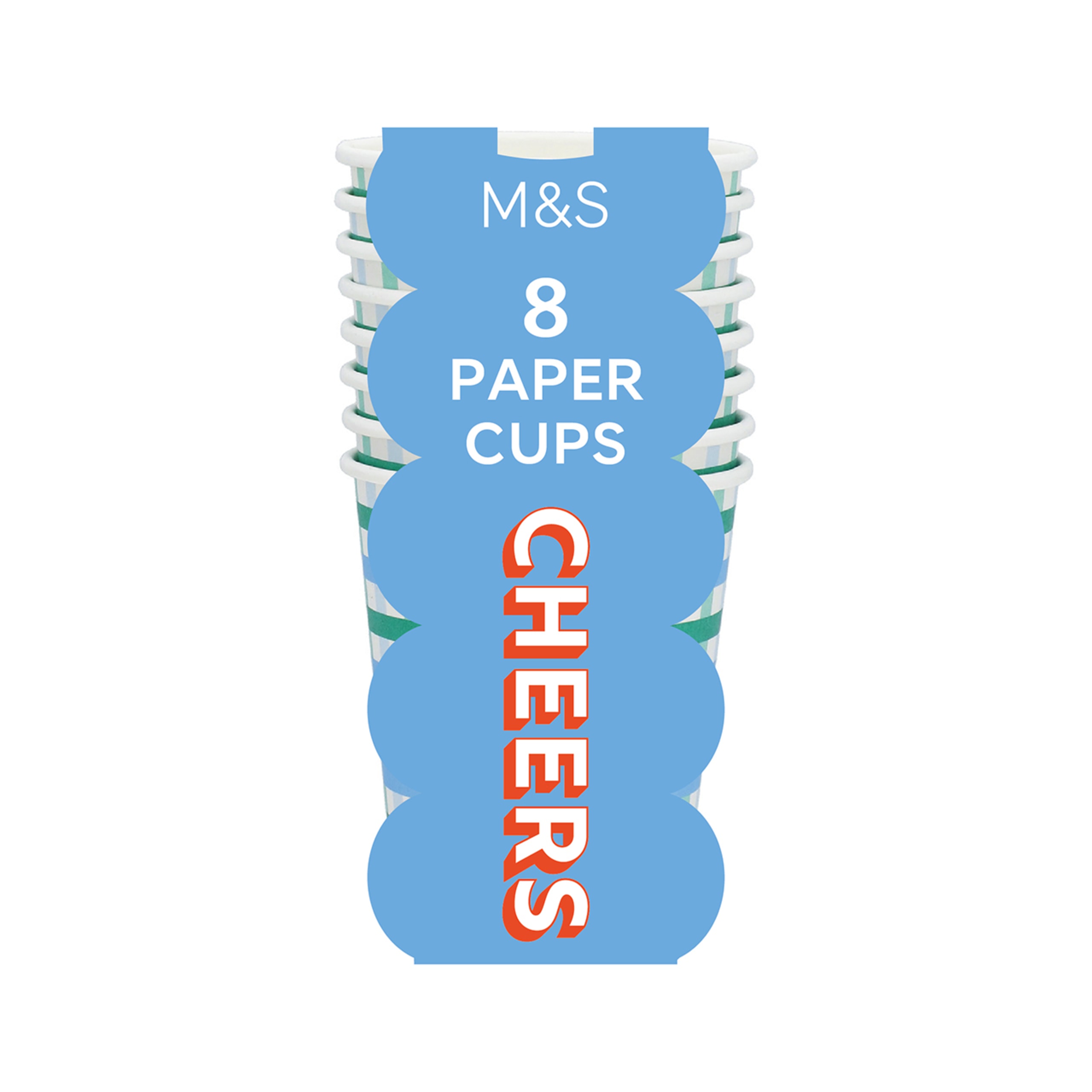 8 Paper Cups 1 of 2