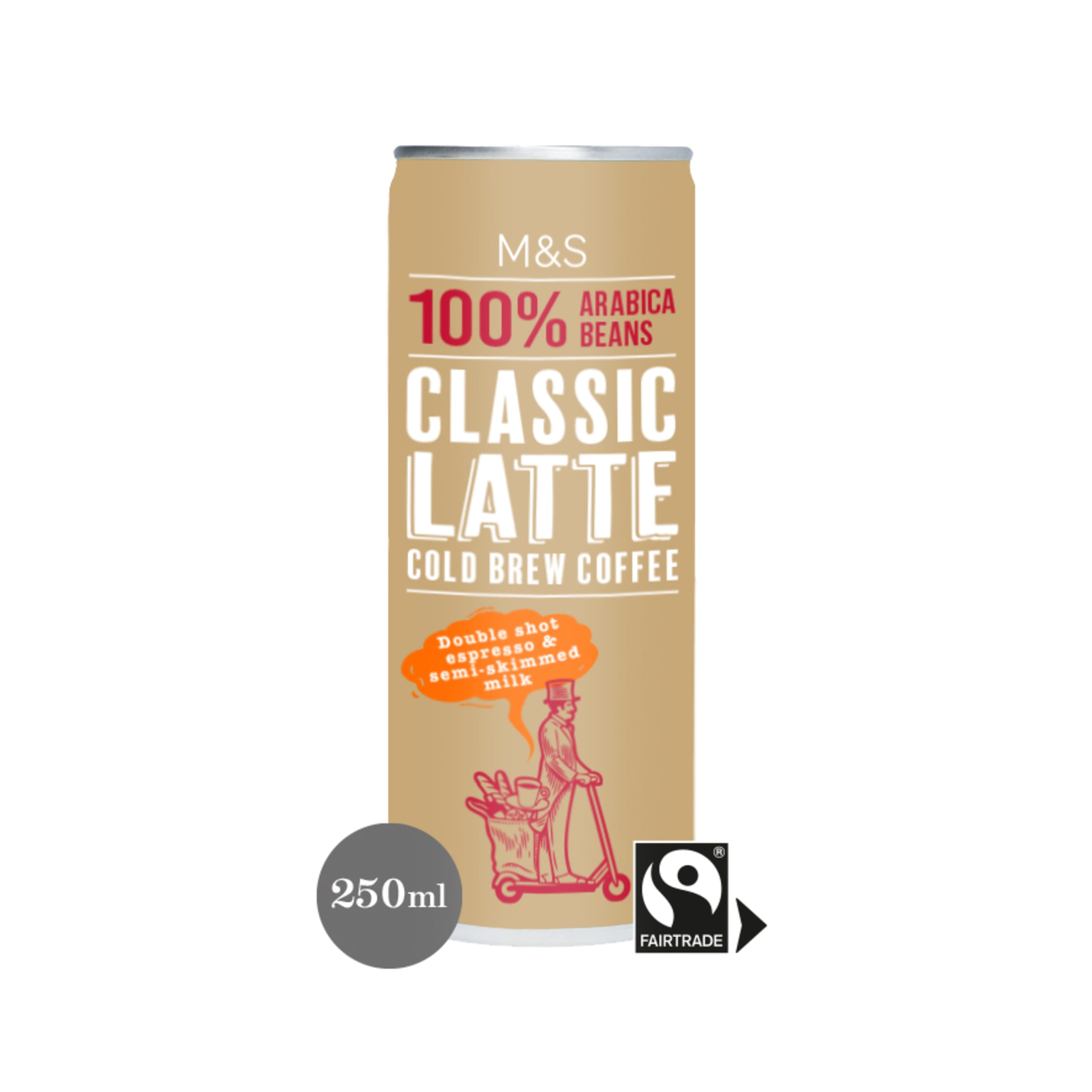 Classic Latte Cold Brew Coffee 1 of 2