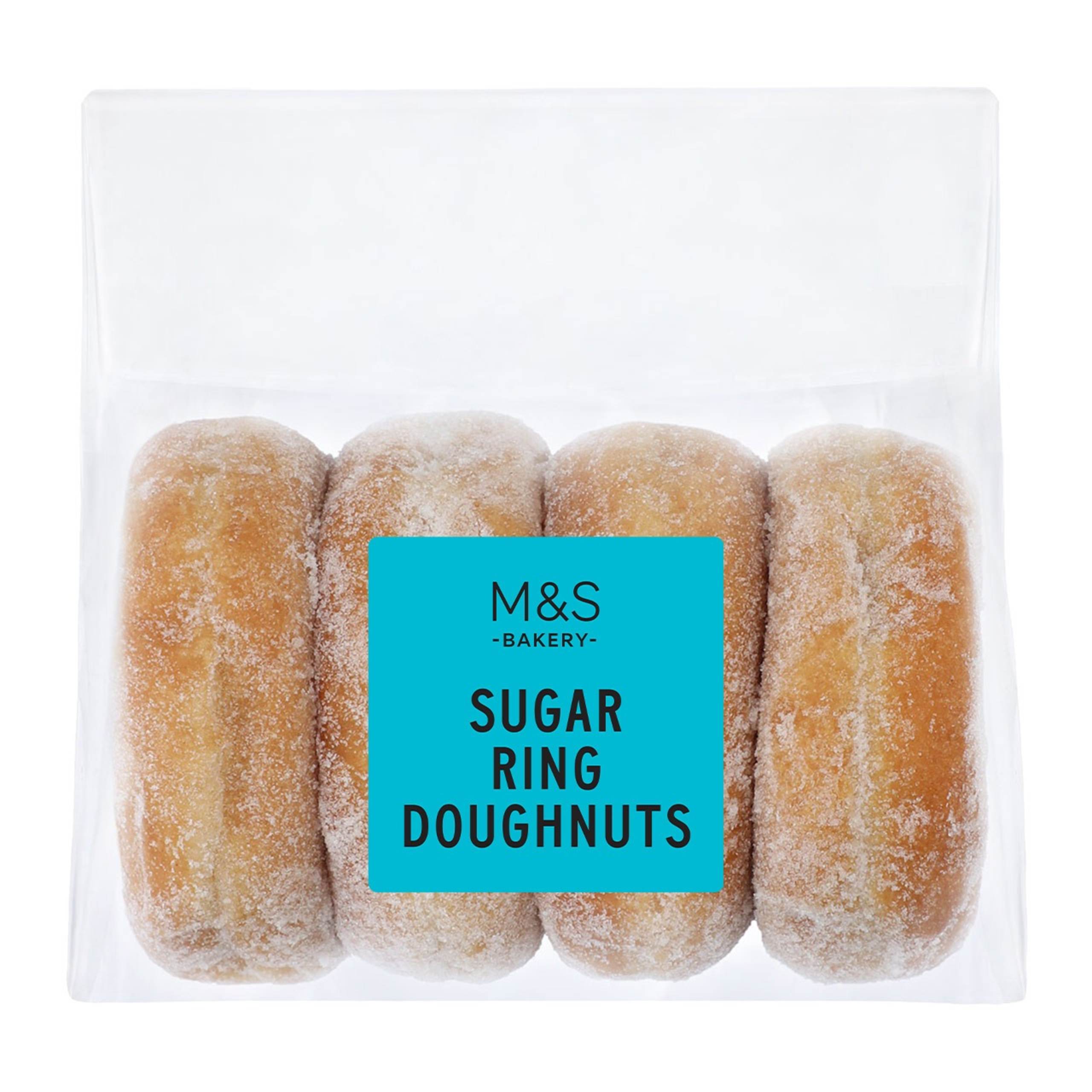 4 Sugar Ring Doughnuts M S