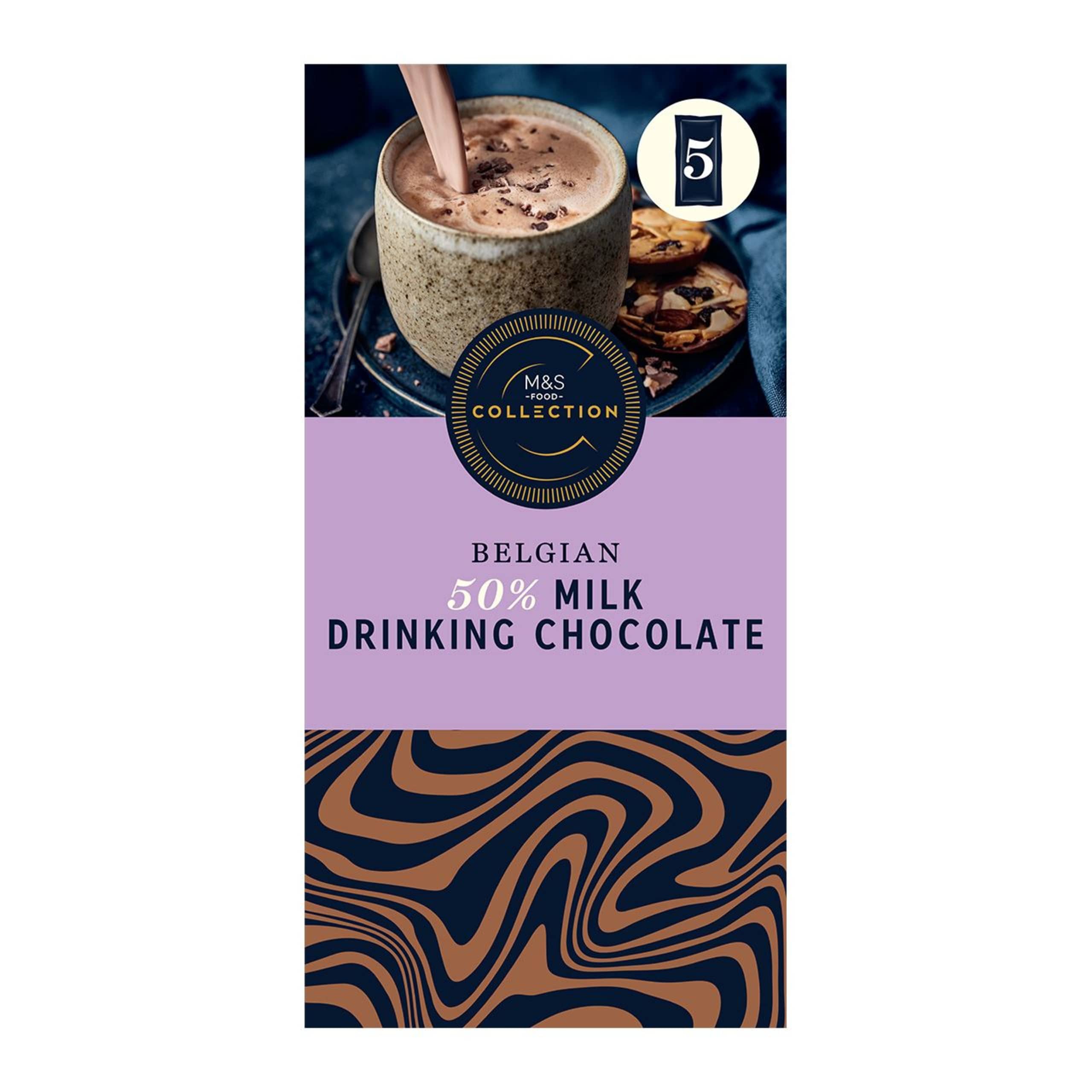 Collection Belgian 50% Milk Drinking Chocolate 1 of 2