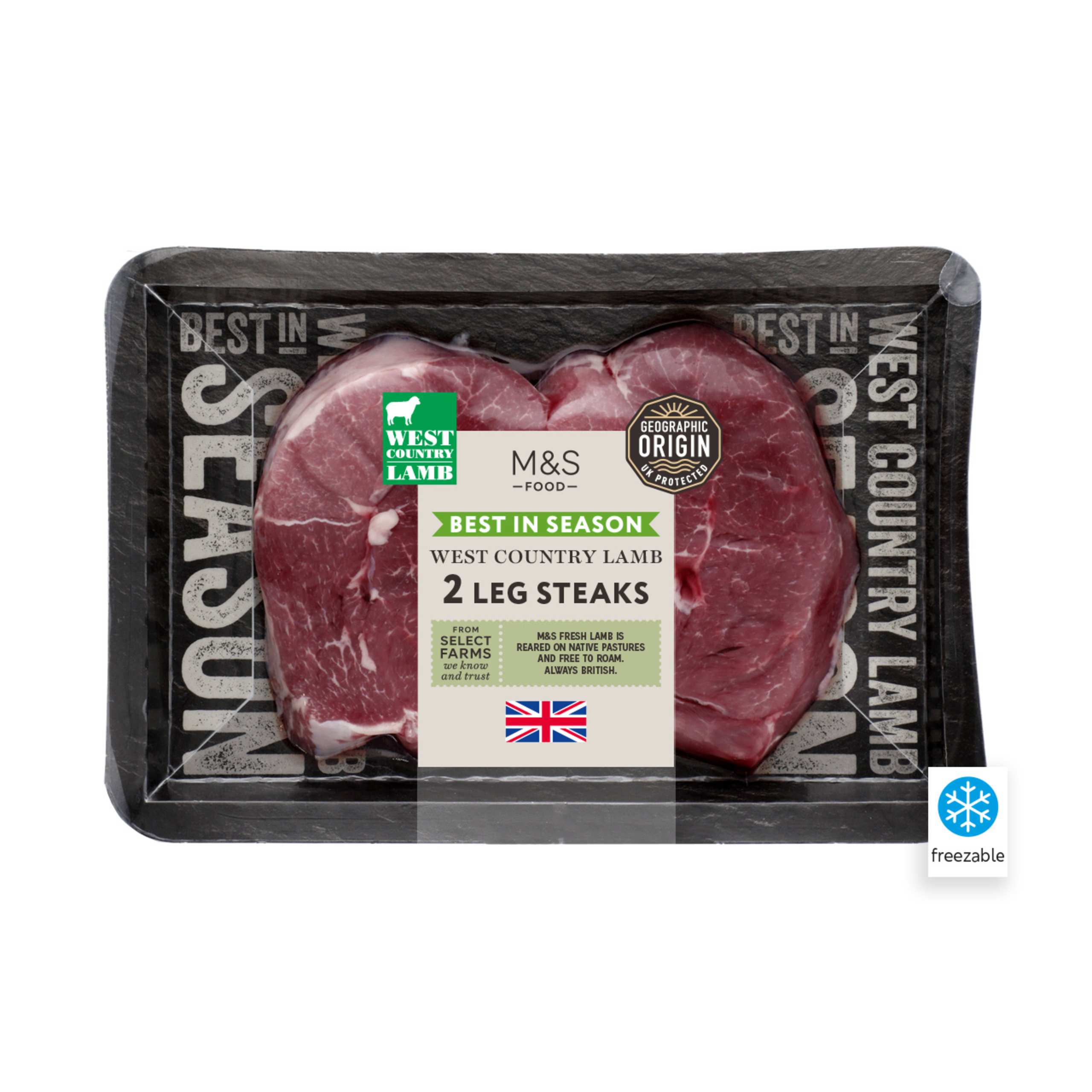 British West Country Lamb Leg Steaks 1 of 1