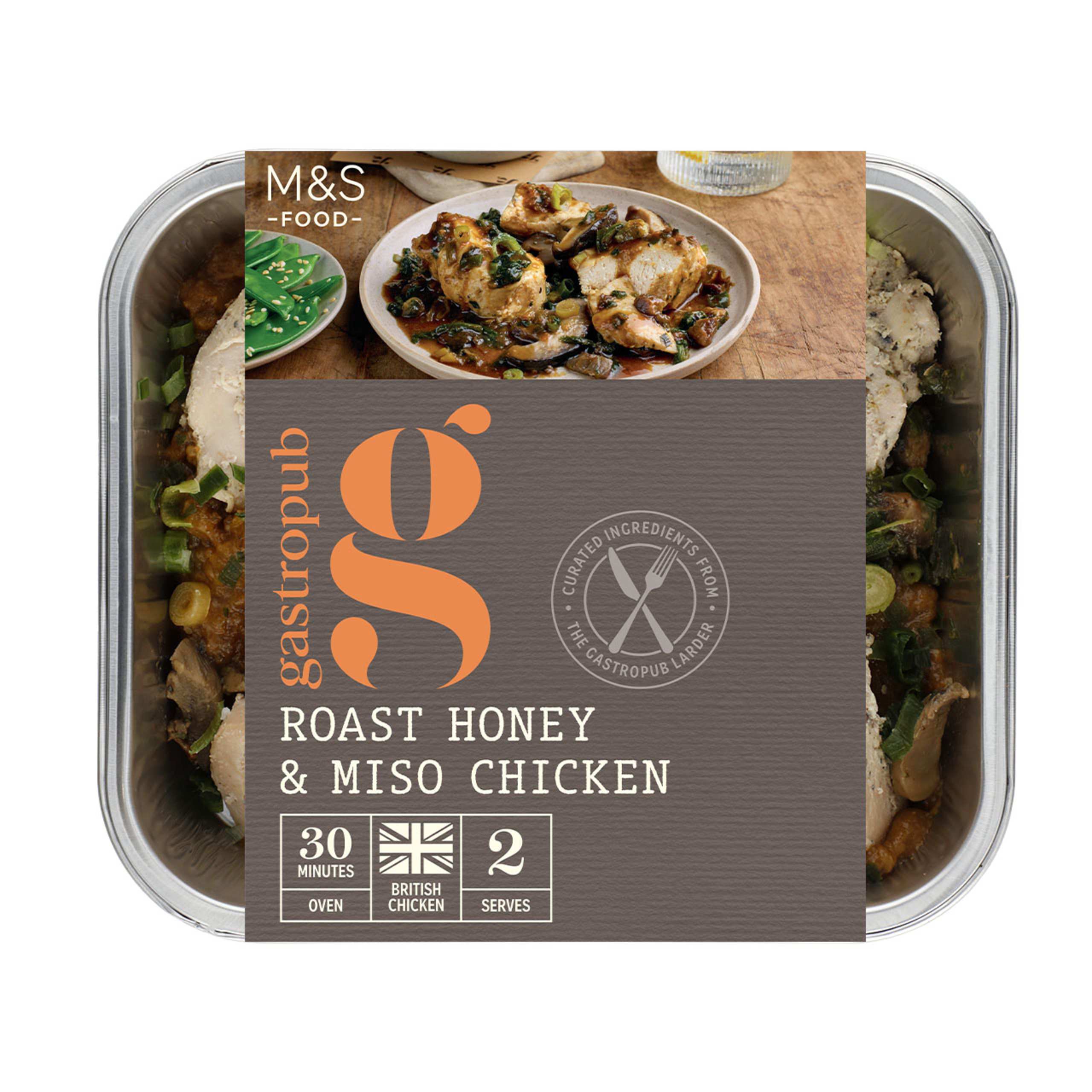 Gastropub Roast Honey and Miso Chicken 1 of 2