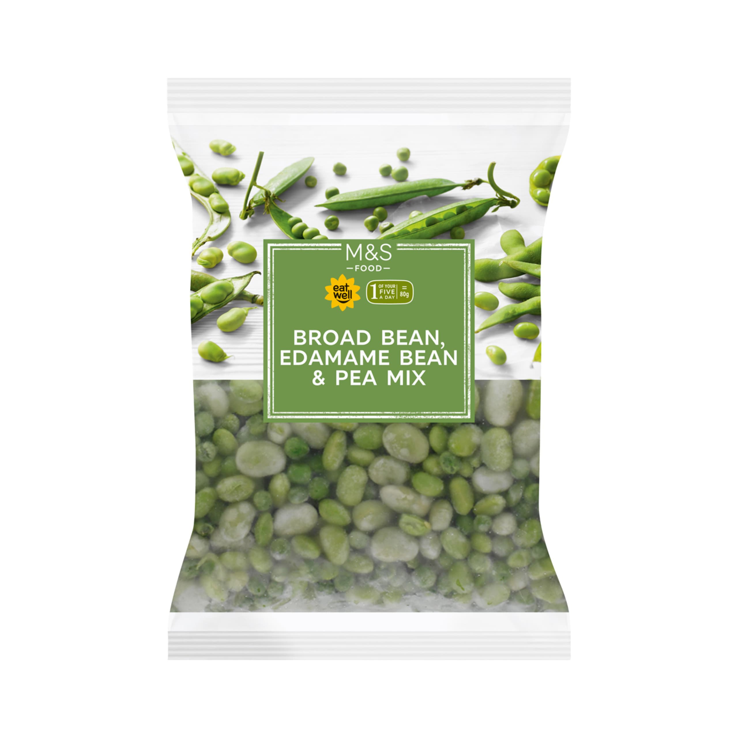 Broad Beans, Edamame Bean and Pea Mix 1 of 2