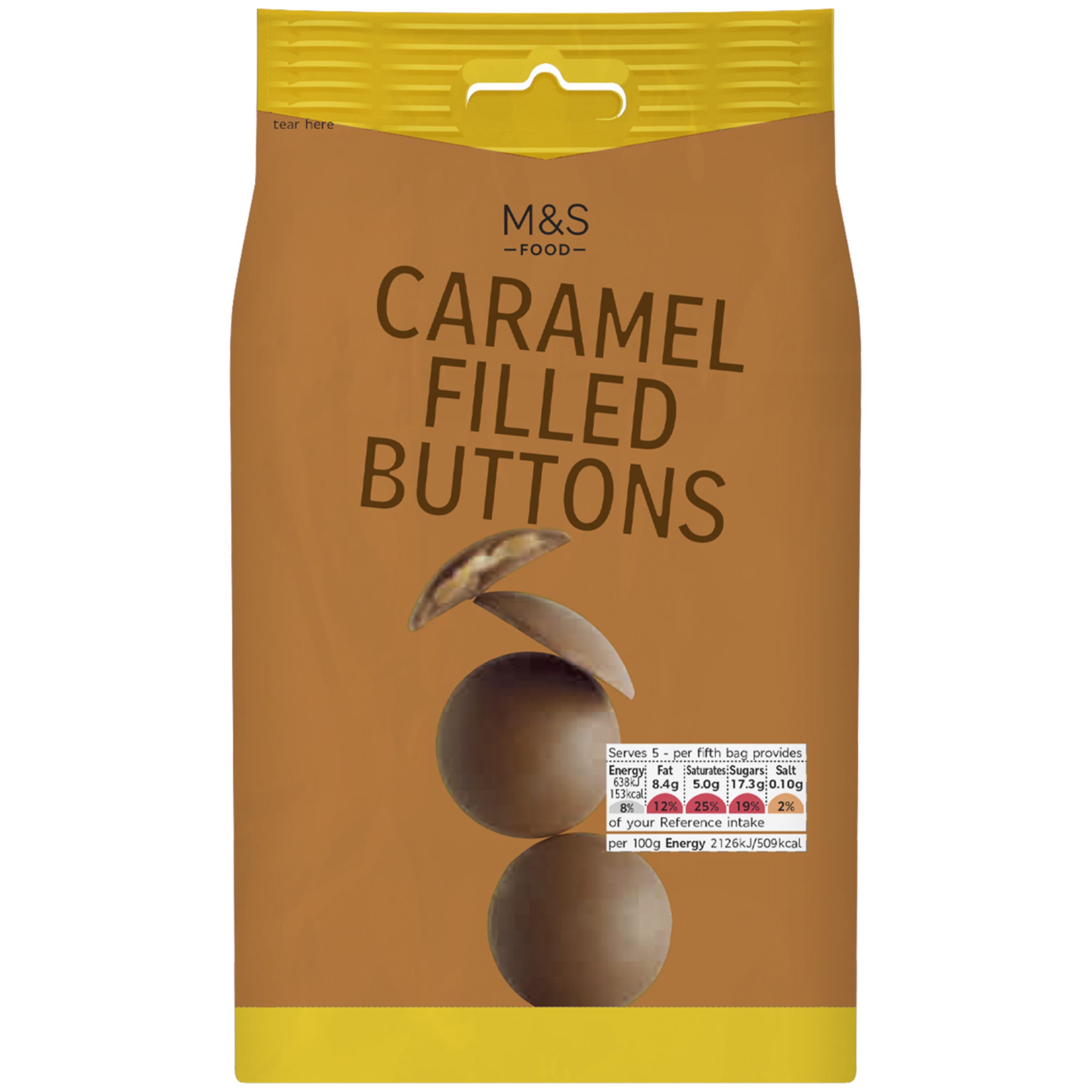 Caramel Filled Buttons 1 of 1