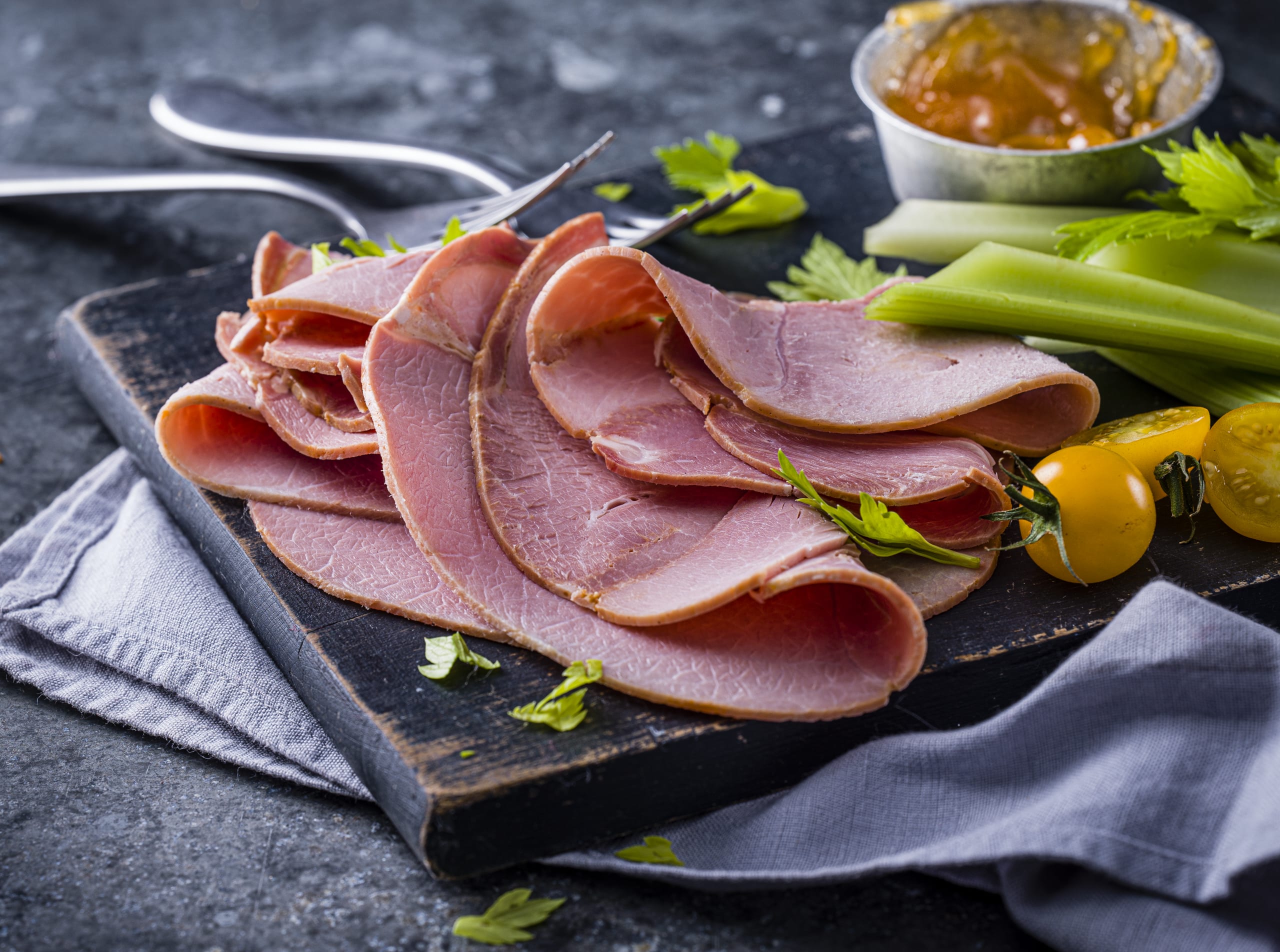 Outdoor Bred Dry Cured Marmalade Ham 2 of 2