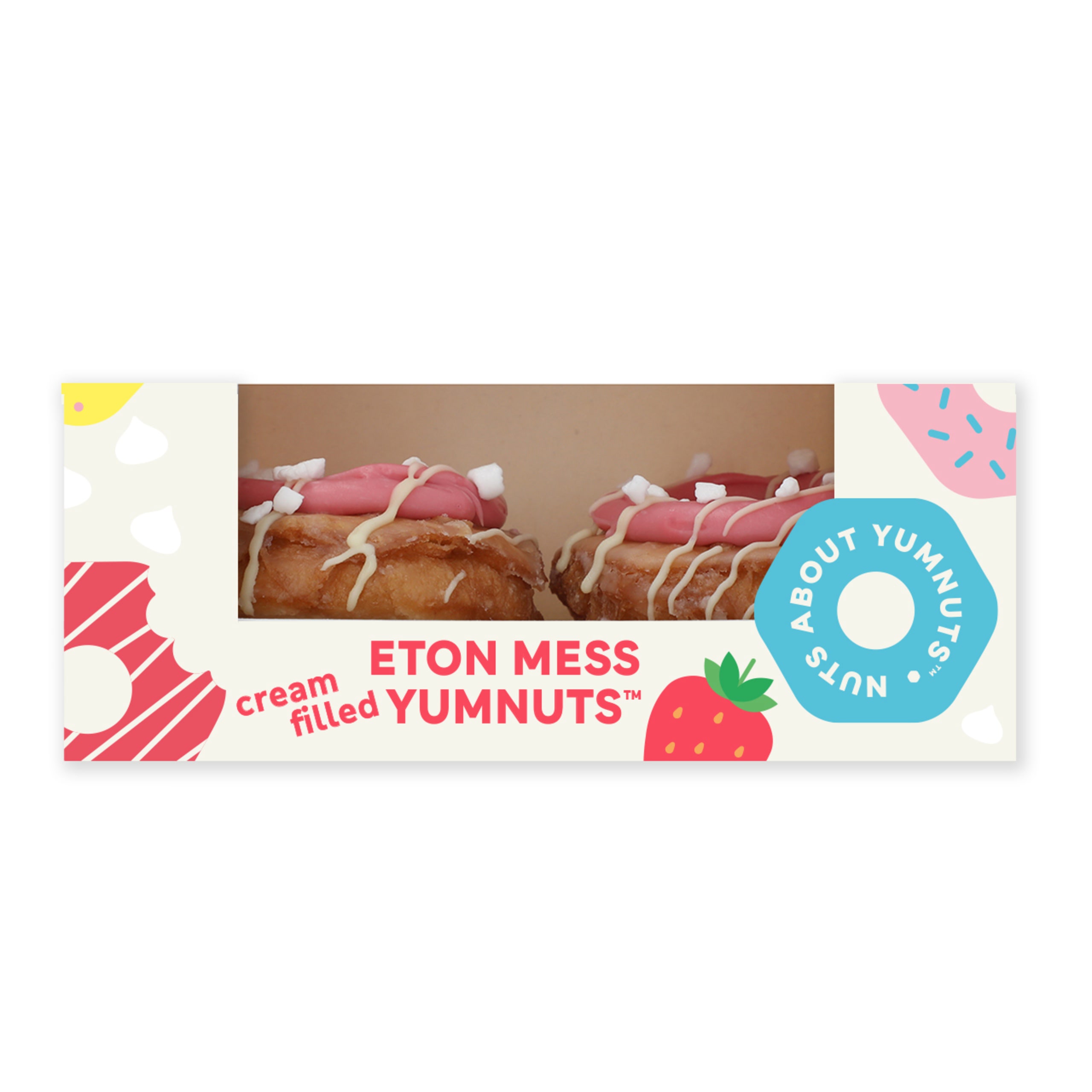 Cream Filled Eton Mess Yumnuts 2 of 2