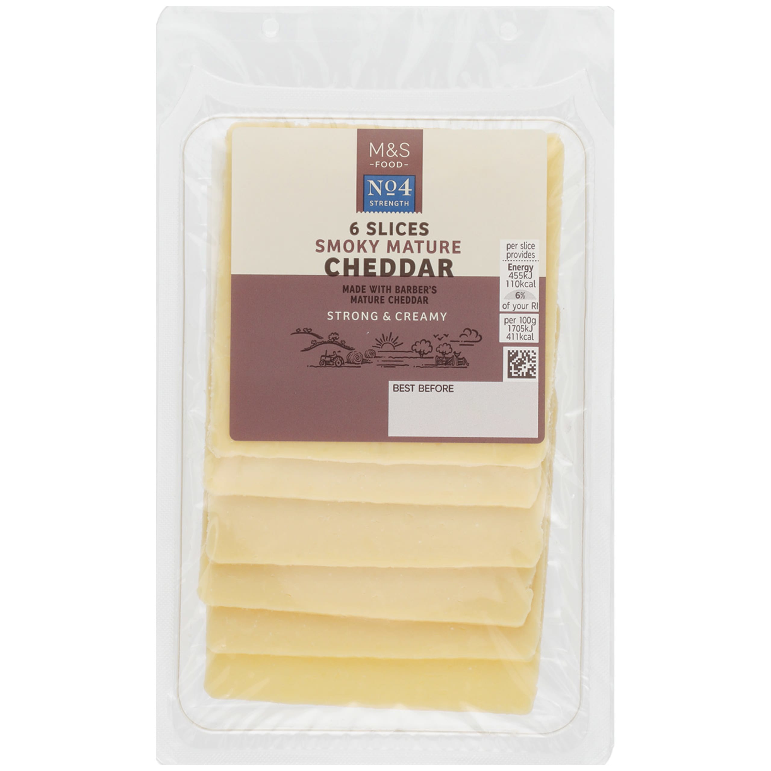 Smoky Mature Cheddar Slices 1 of 1