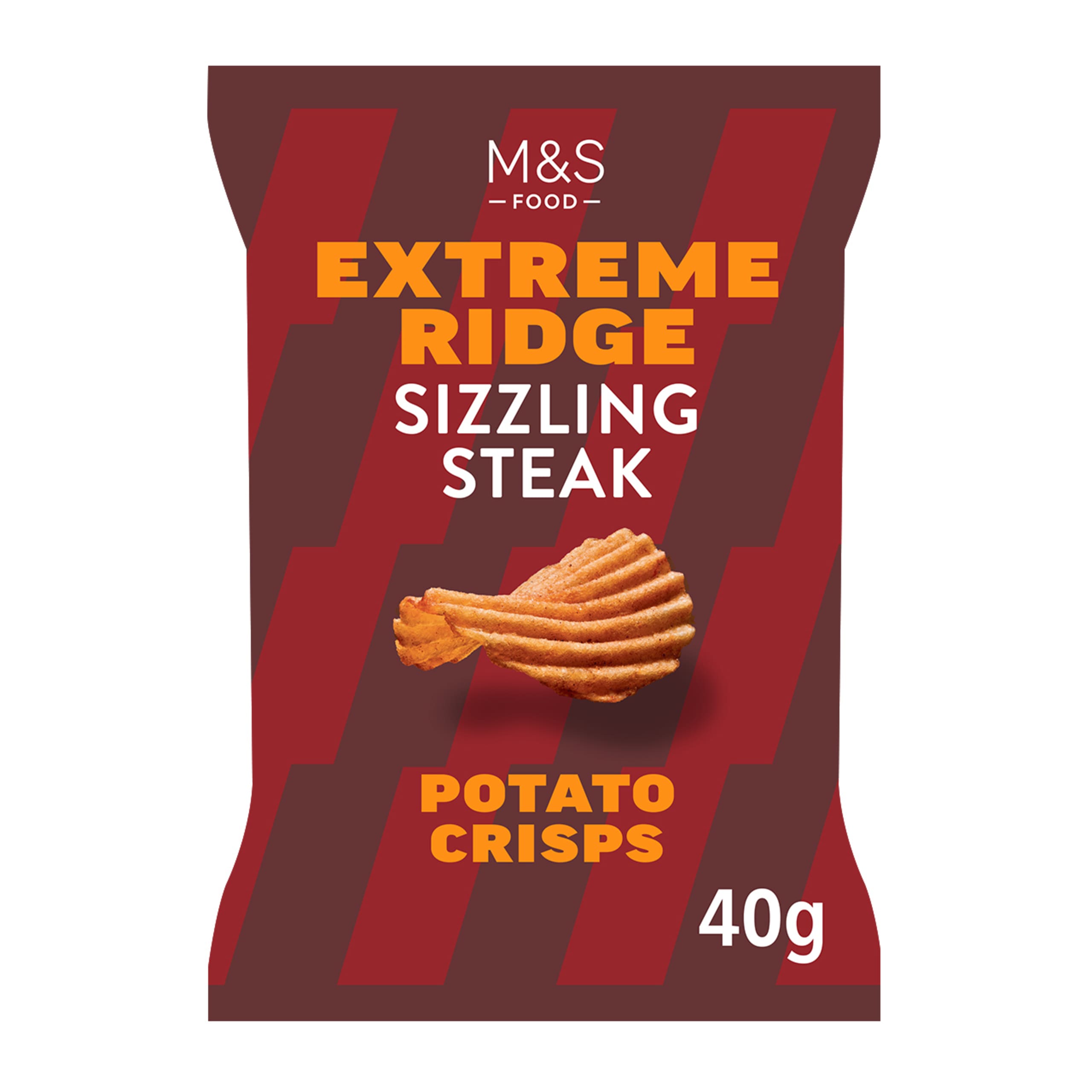 Extreme Ridge Sizzling Steak Crisps 1 of 1