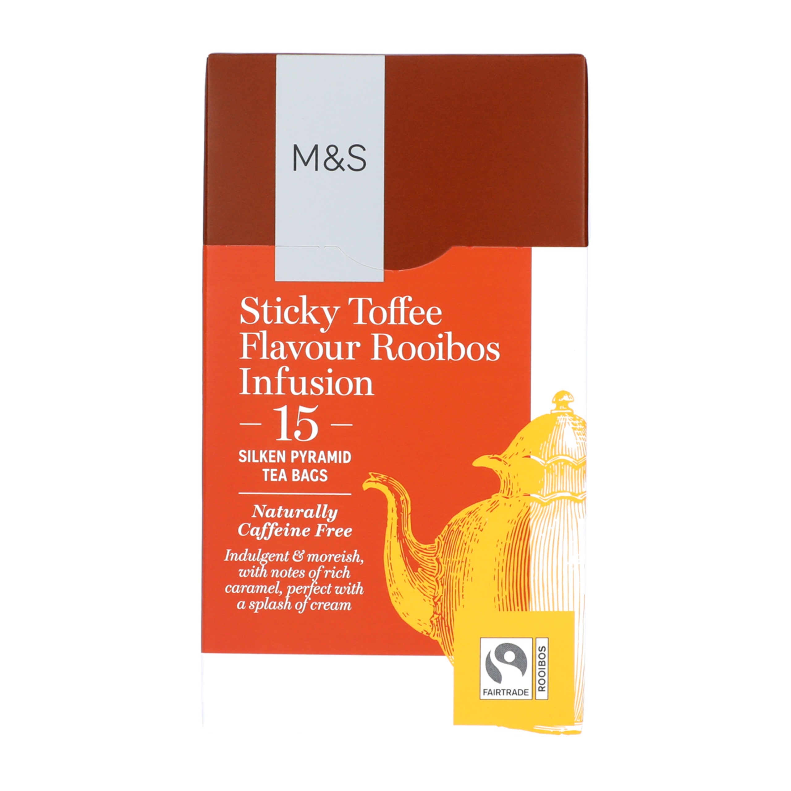 Sticky Toffee Rooibos Flavour Infusion Tea Bags 1 of 1