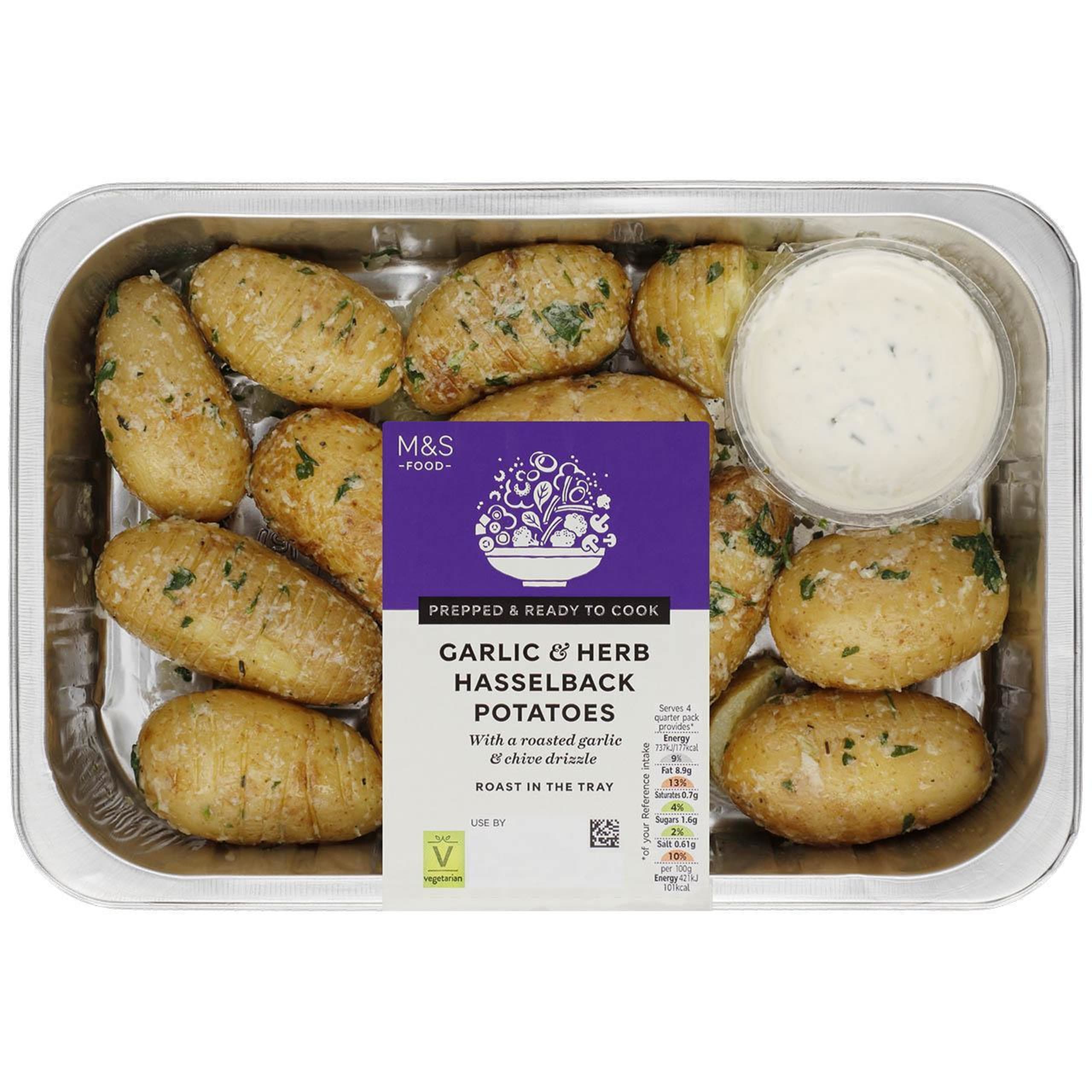 Garlic & Herb Hasselback Potatoes 1 of 2
