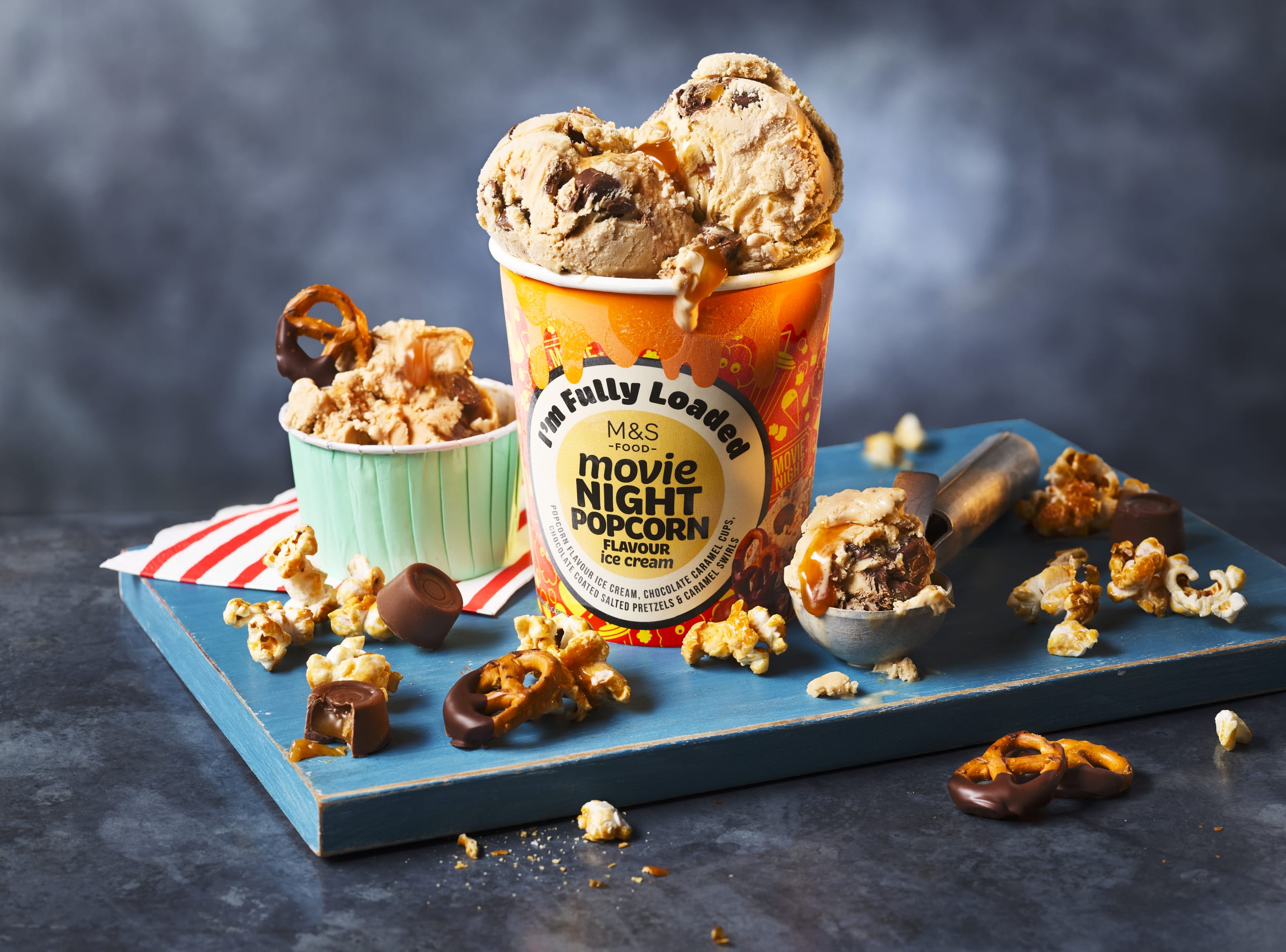 Movie Night Popcorn Flavour Ice Cream 3 of 3