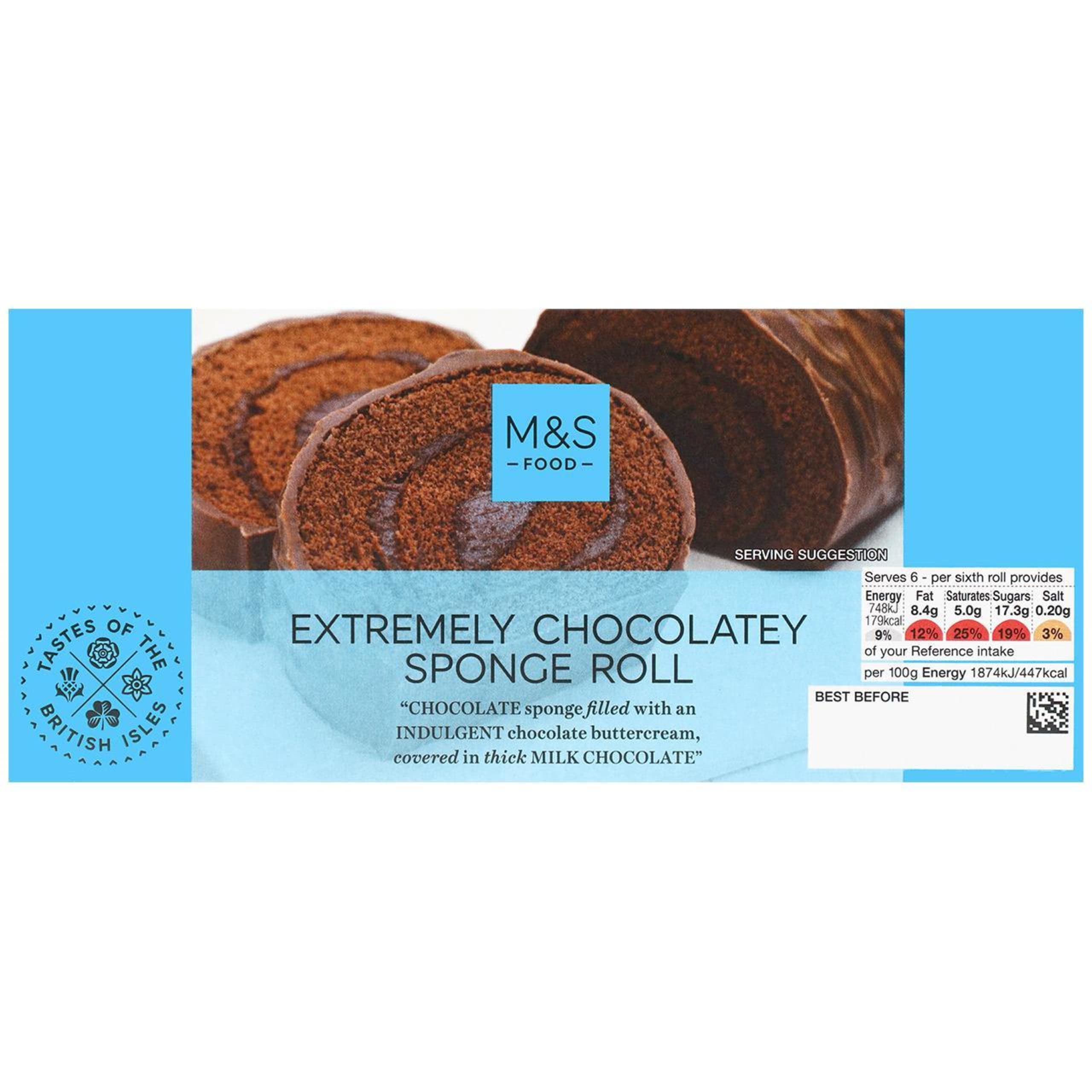 Extremely Chocolatey Sponge Roll 1 of 1