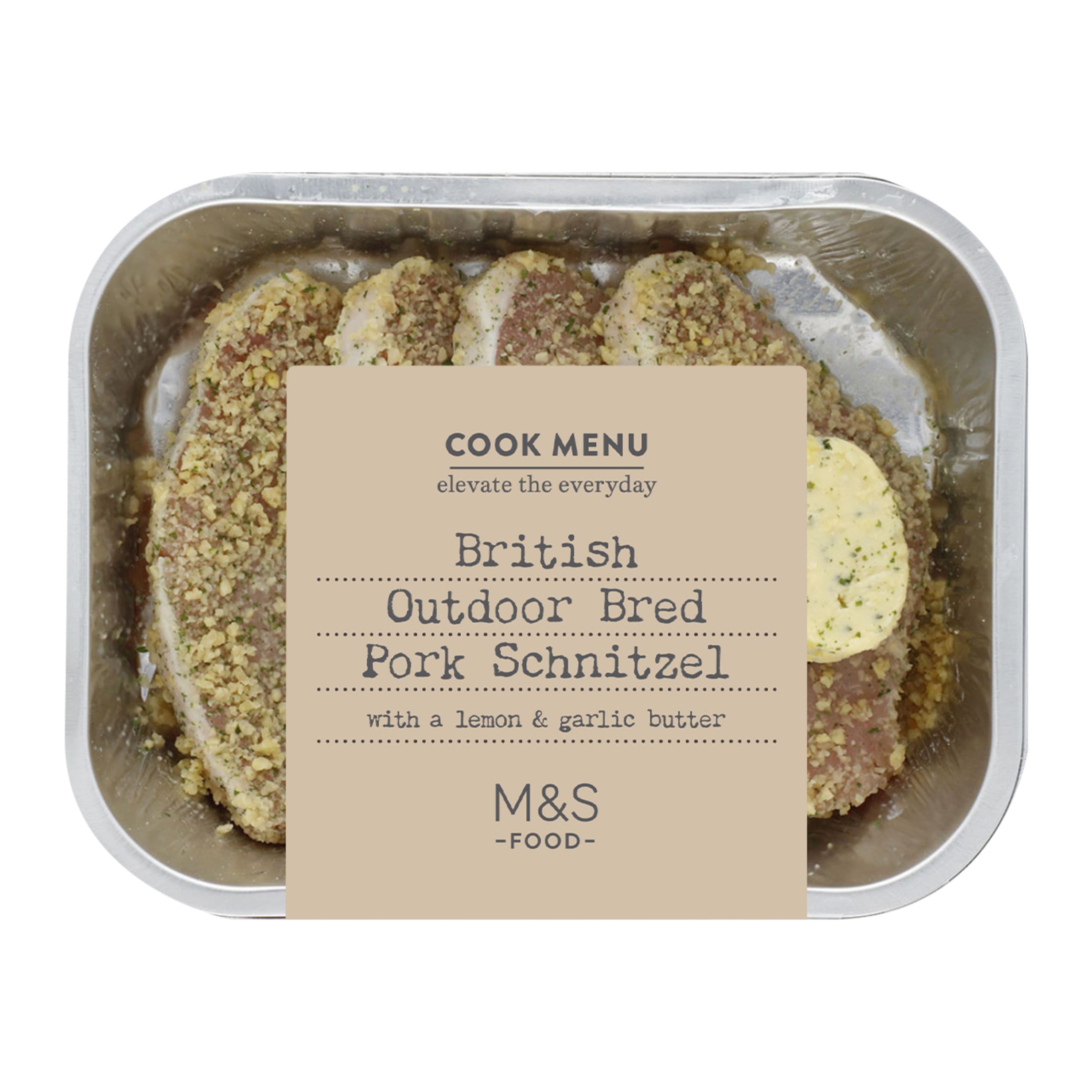 British Outdoor Bred Pork Schnitzel 1 of 1