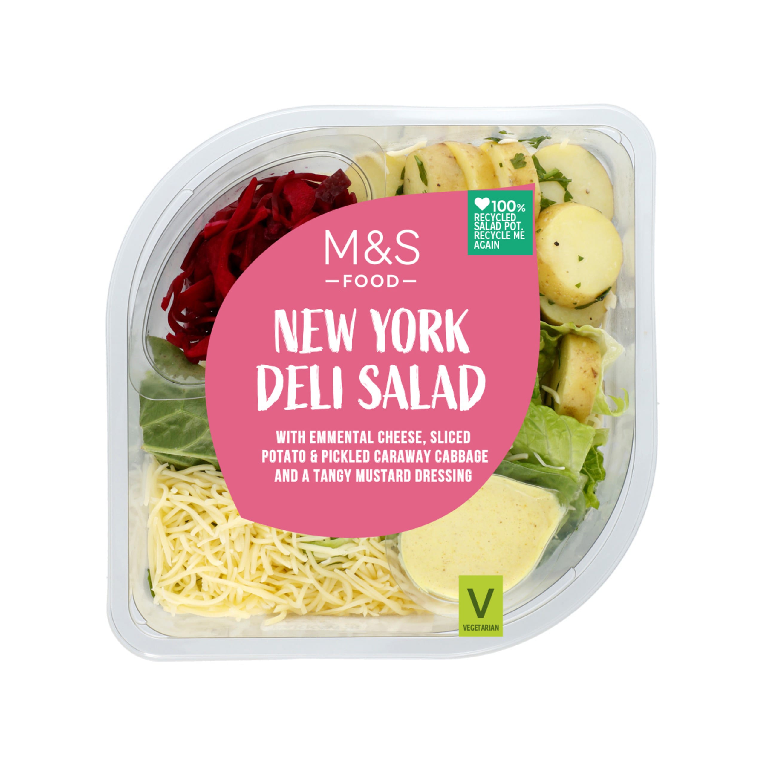 New York Style Deli Salad with a Tangy Mustard Dressing 1 of 3