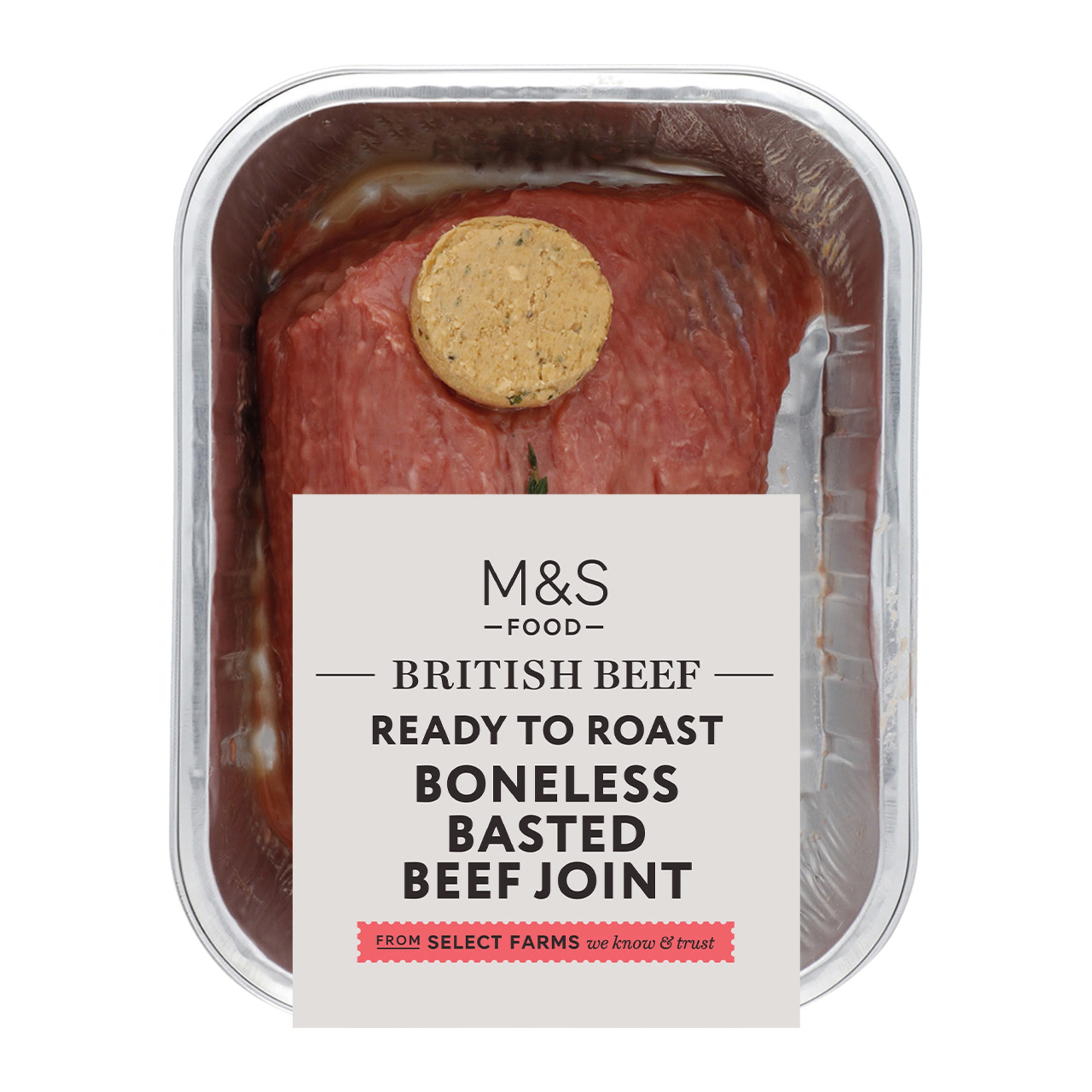 Boneless Basted British Beef Joint 1 of 4