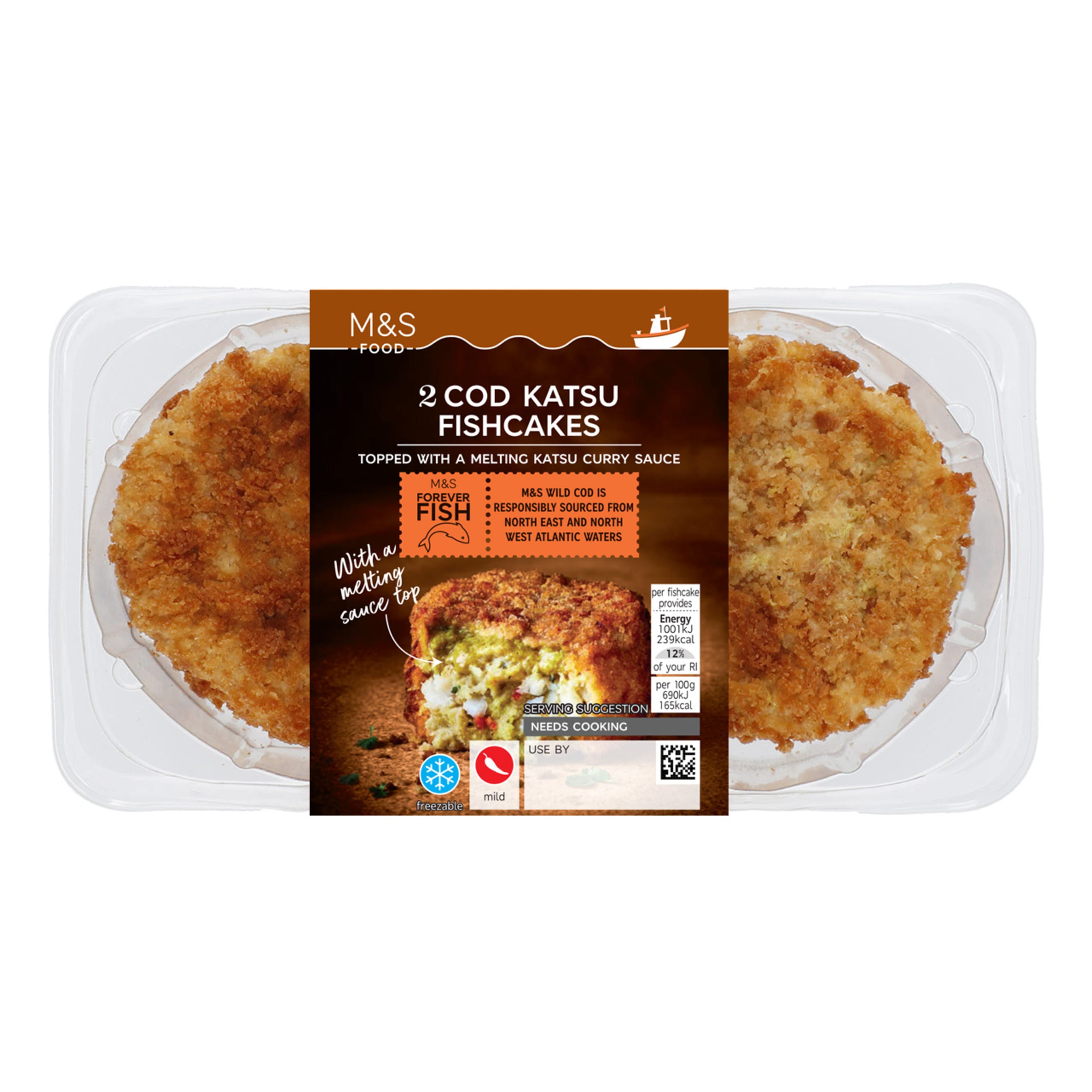 Melt In The Middle Cod Katsu Fishcakes 1 of 2