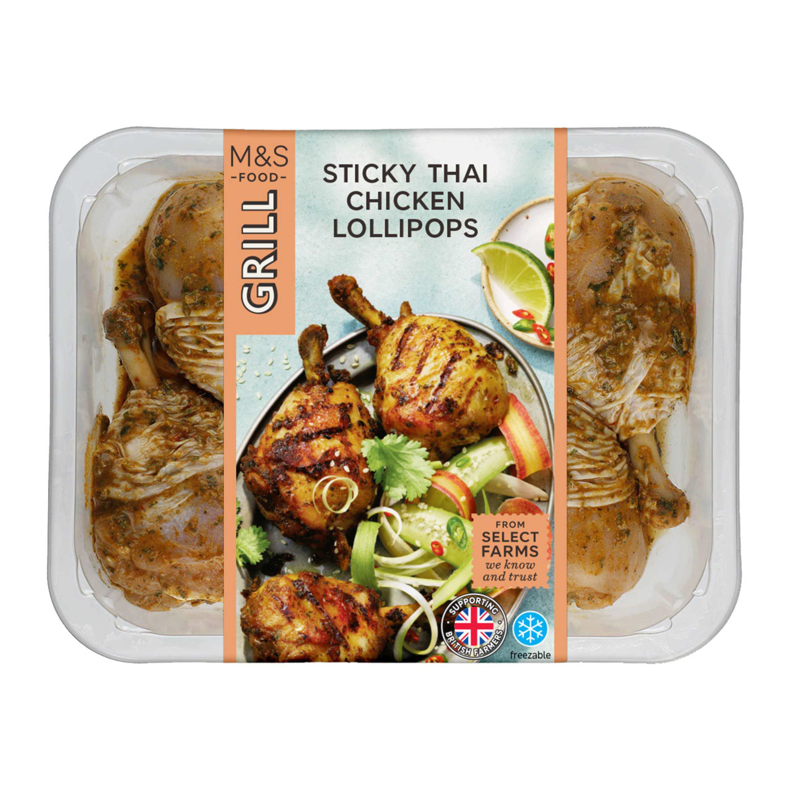 Sticky Thai Chicken Lollipops 1 of 1