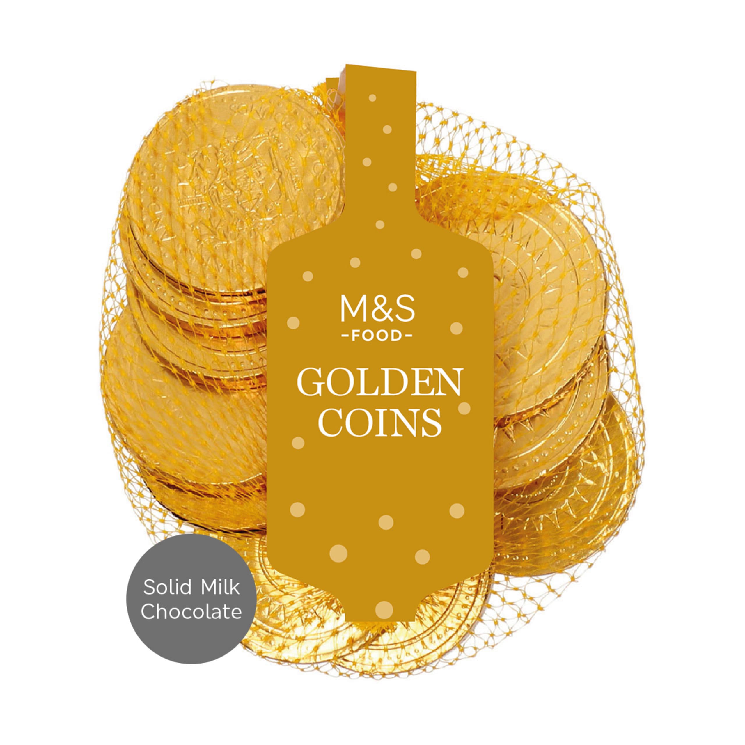 Creamy Milk Chocolate Golden Coins 1 of 1