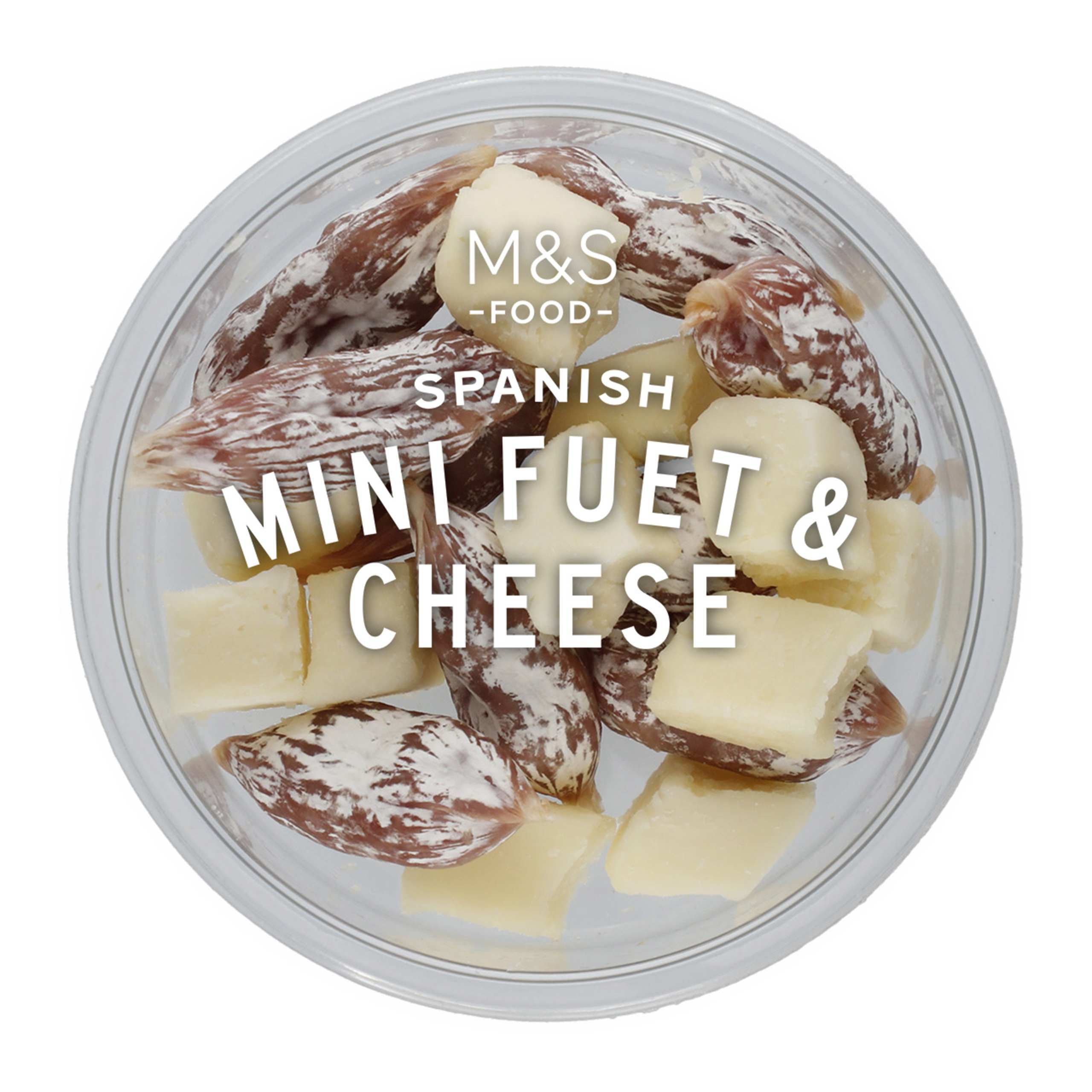Spanish Mini Fuet and Cheese 1 of 1
