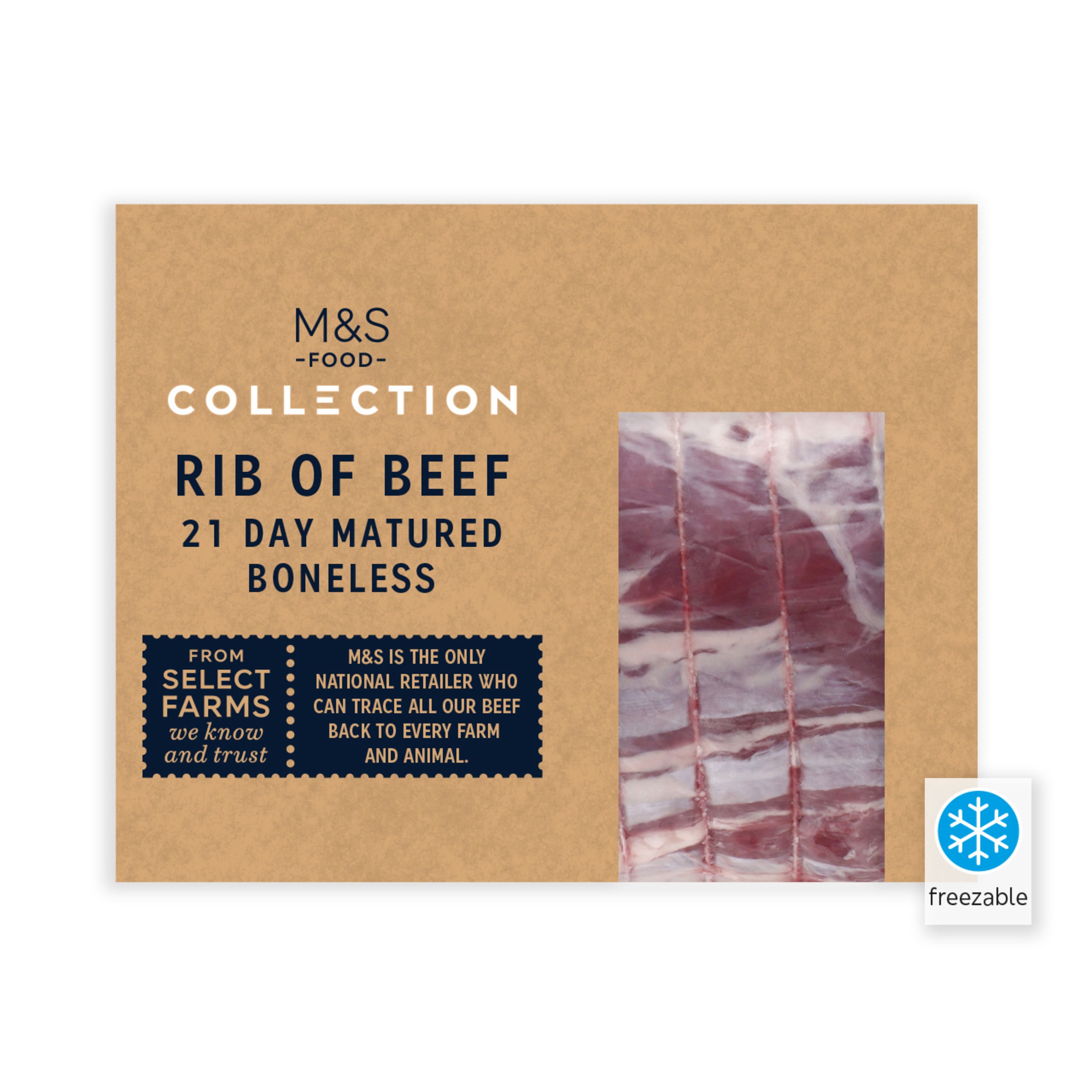 21 Day Matured Boneless Rib of Beef 1 of 1