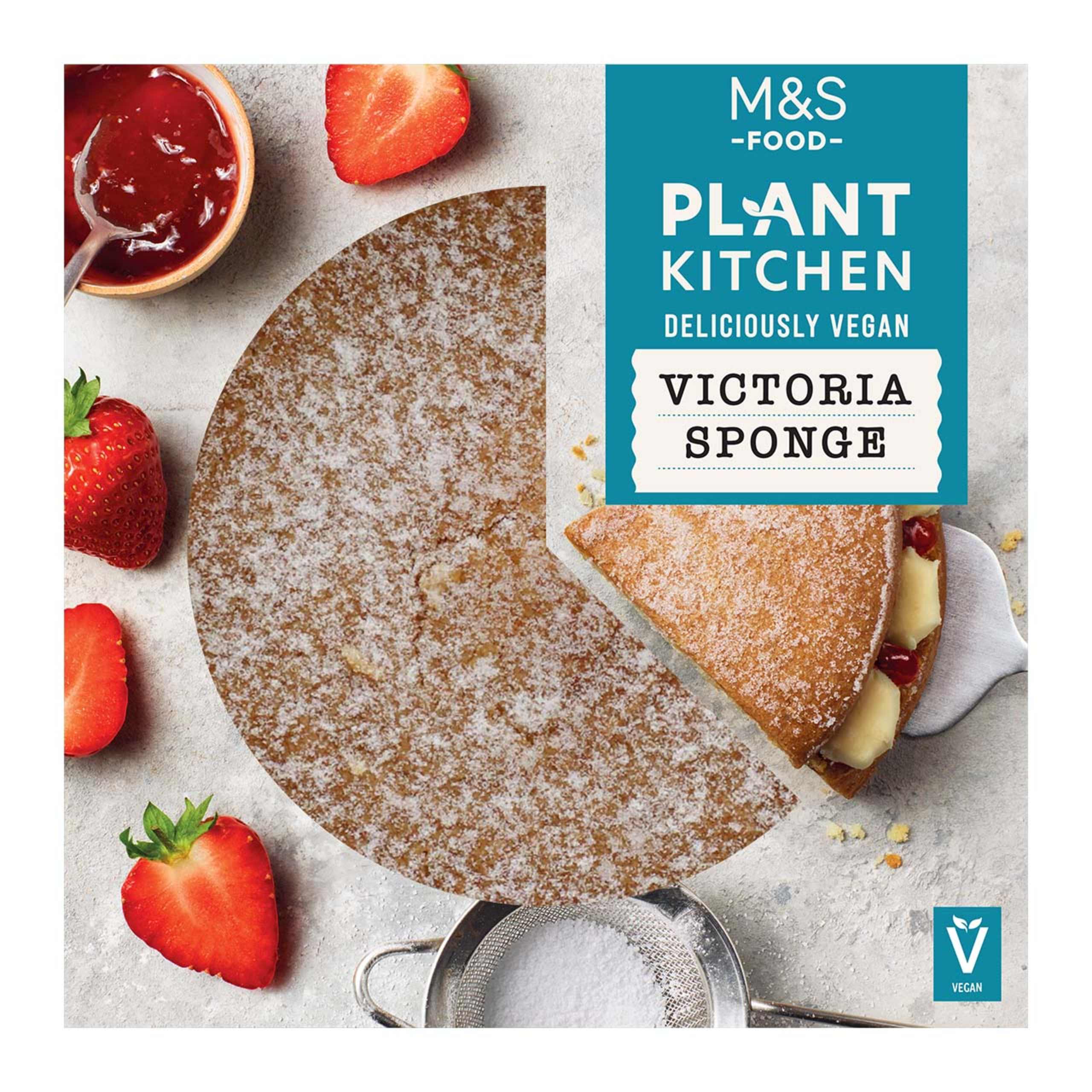 Plant Kitchen Victoria Sponge Cake 1 of 1