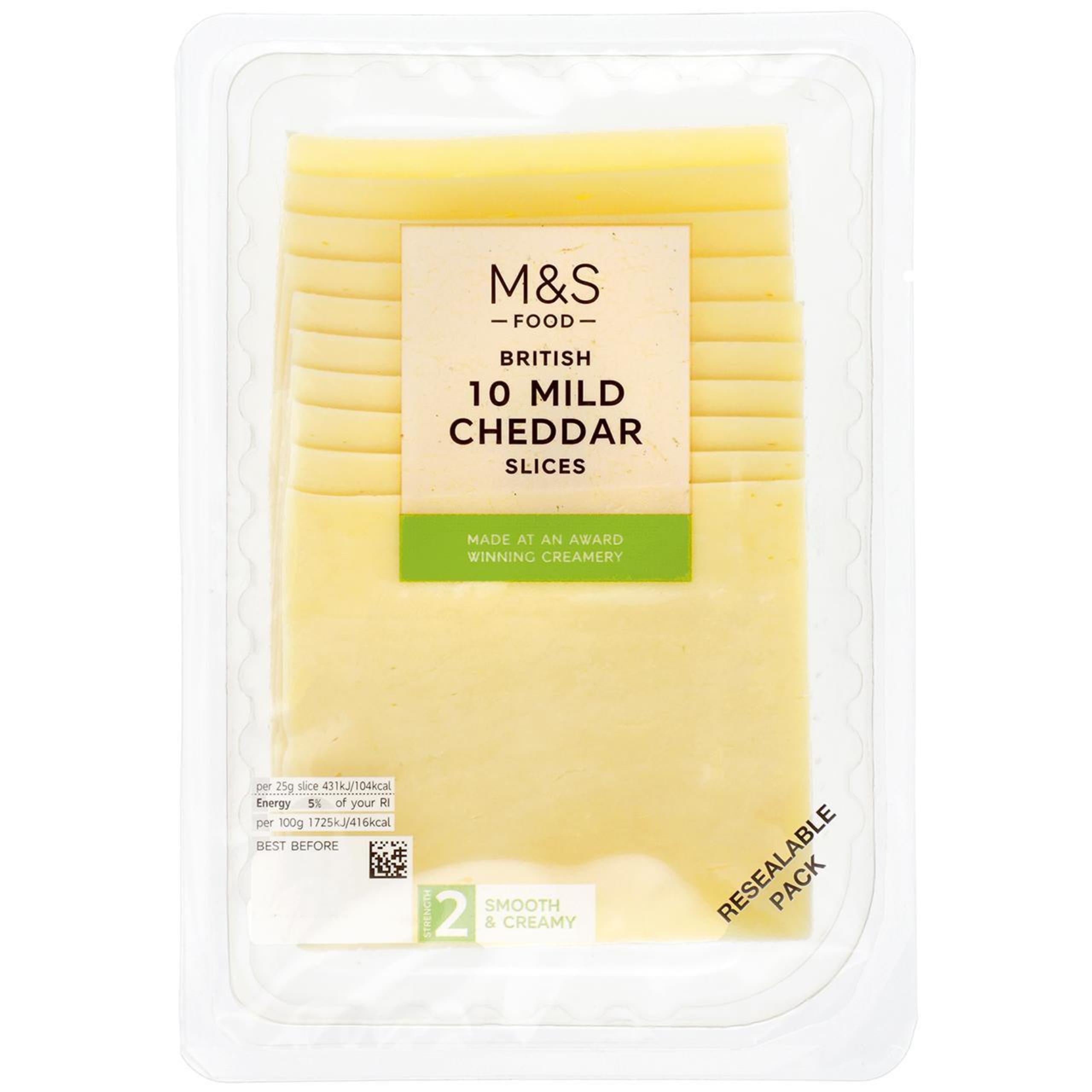 Mild British Cheddar Slices 1 of 1