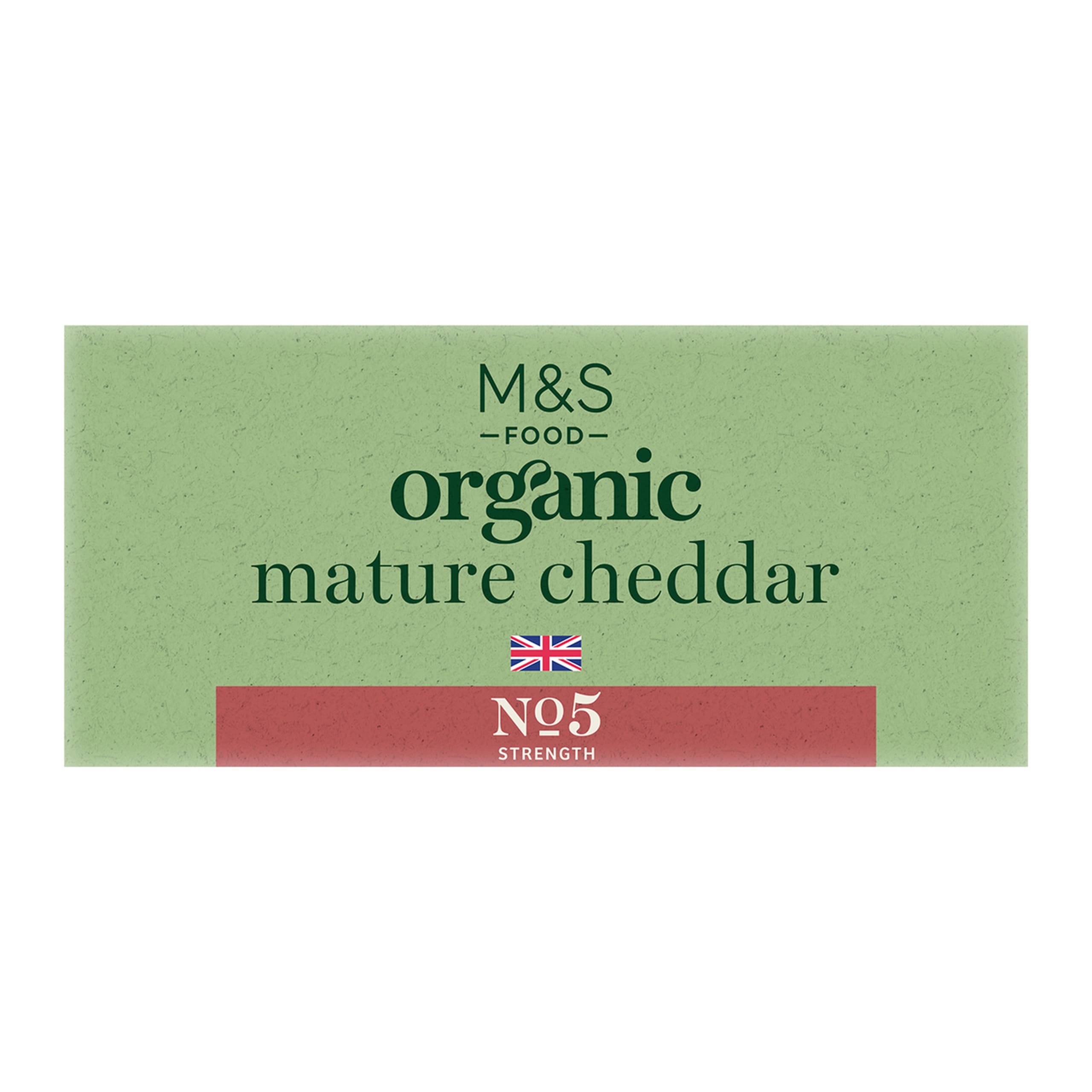 Organic British Mature Cheddar 1 of 1