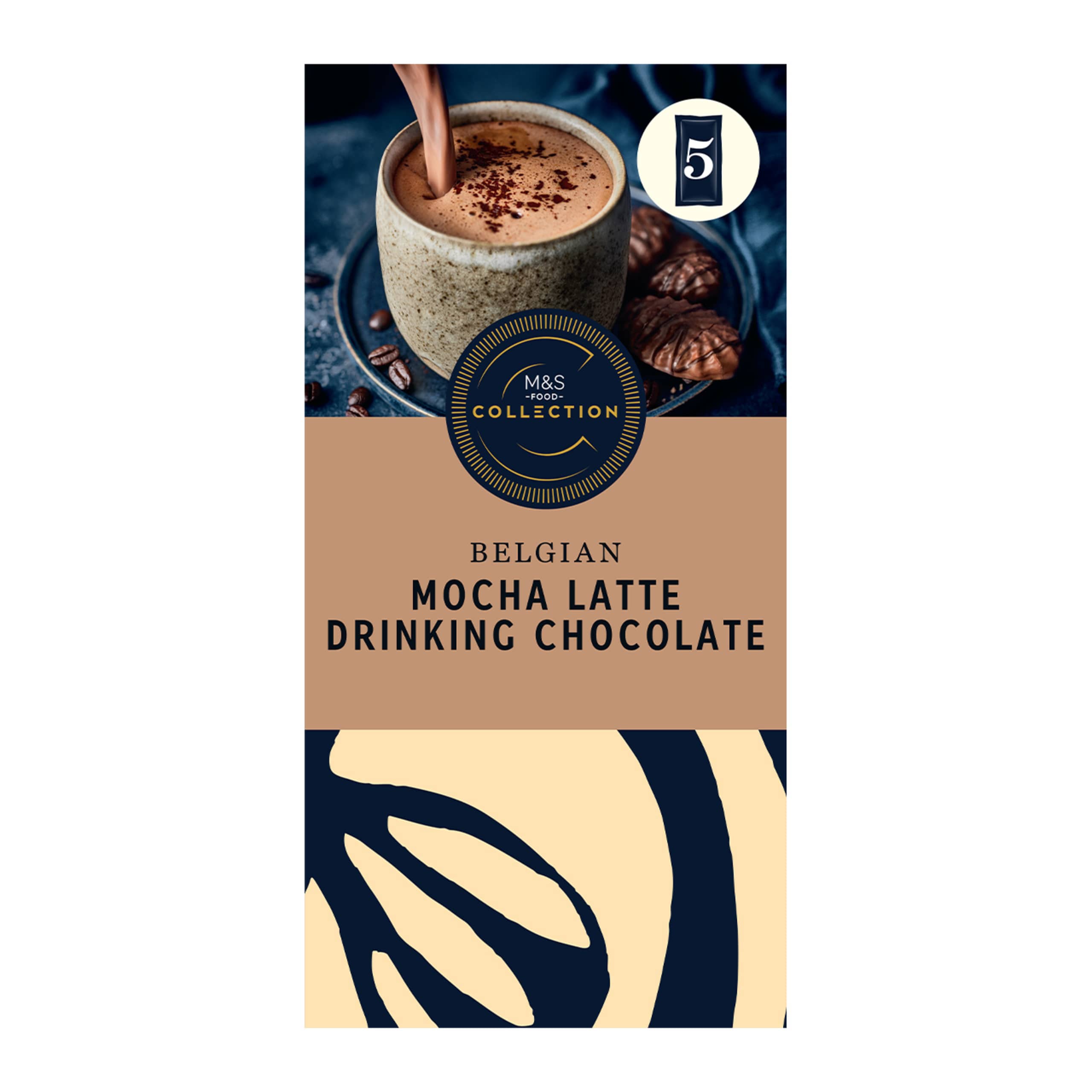 Belgian Mocha Latte Drinking Chocolate 1 of 2