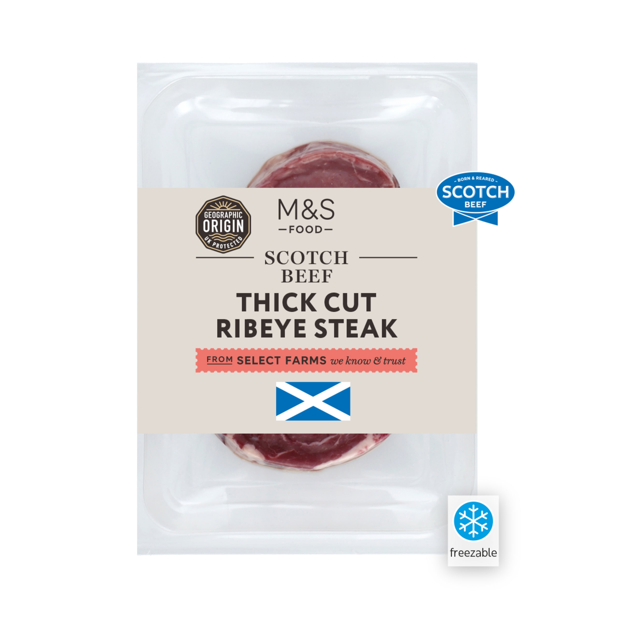 Scotch Beef Thick Cut Ribeye Steak 1 of 1