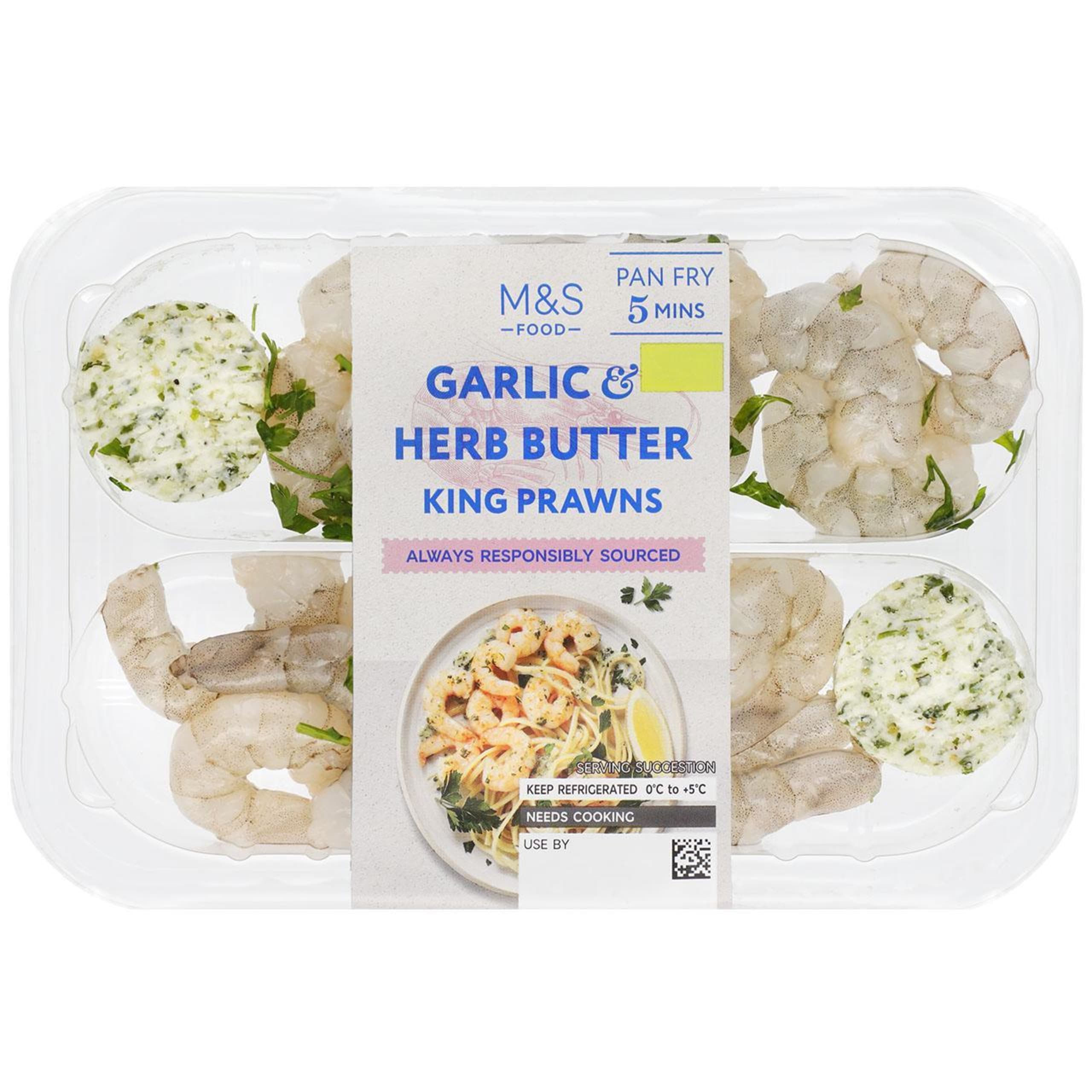 Garlic and Herb Butter King Prawns 1 of 1