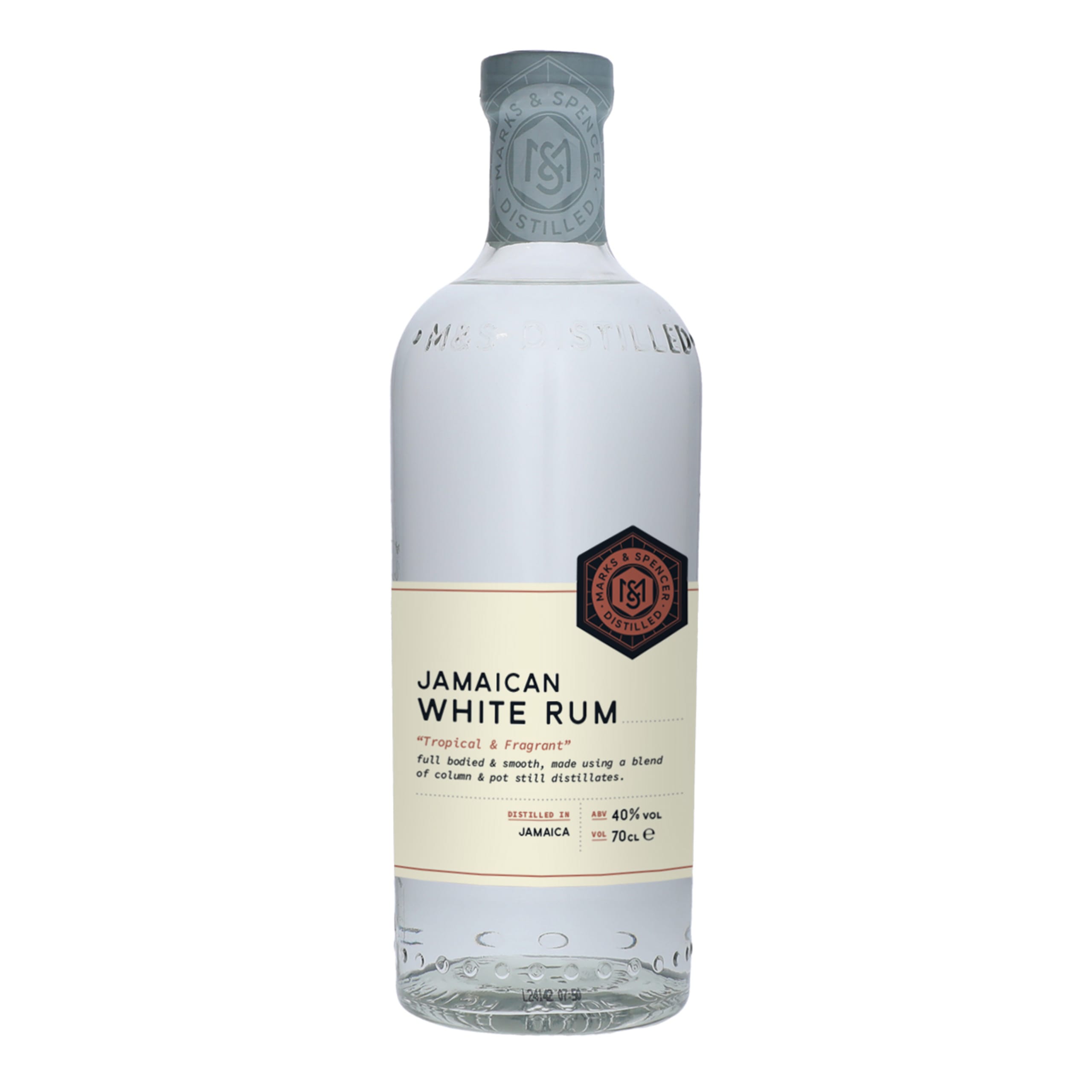 Distilled Jamaican White Rum 1 of 2