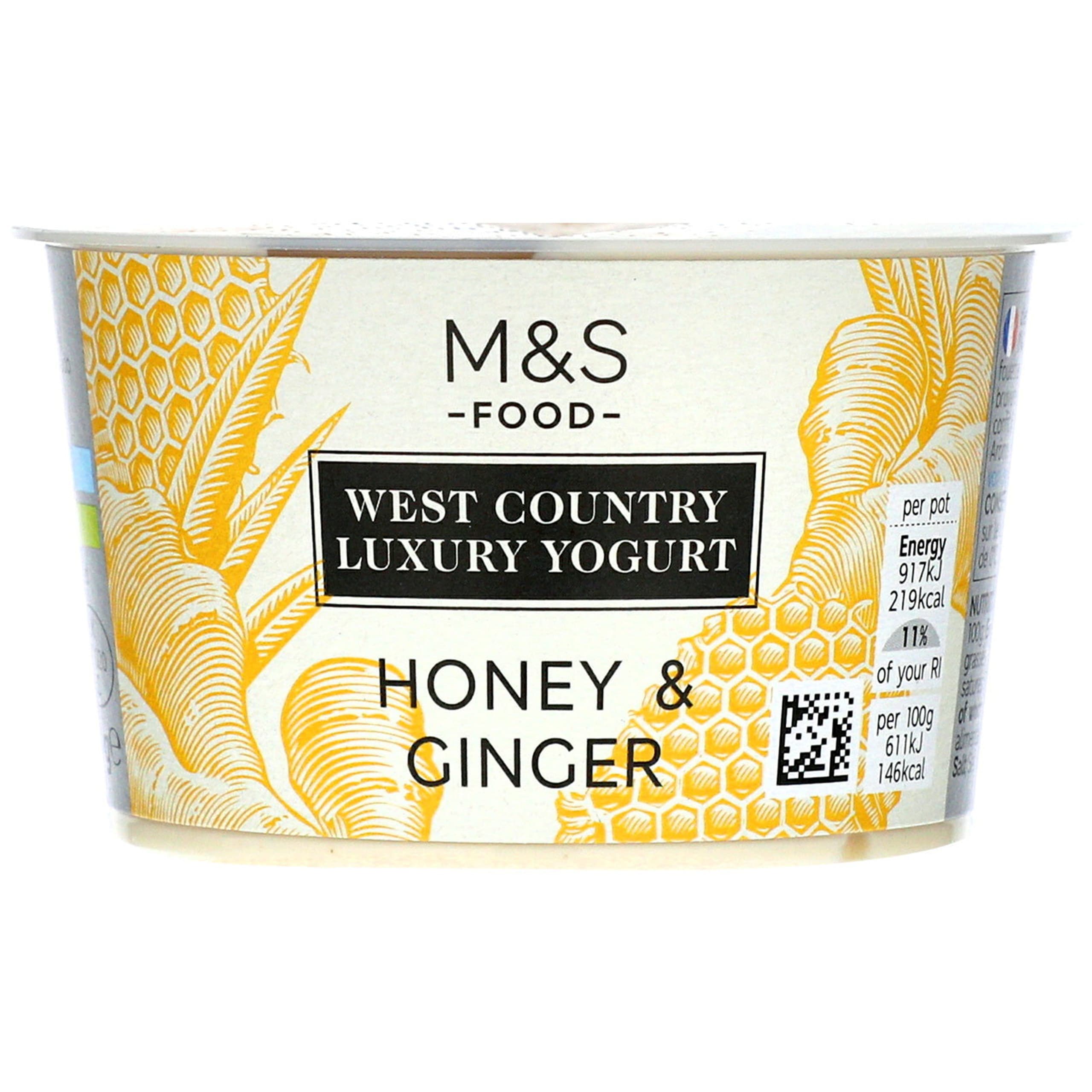 West Country Luxury Honey and Ginger Yogurt 1 of 1