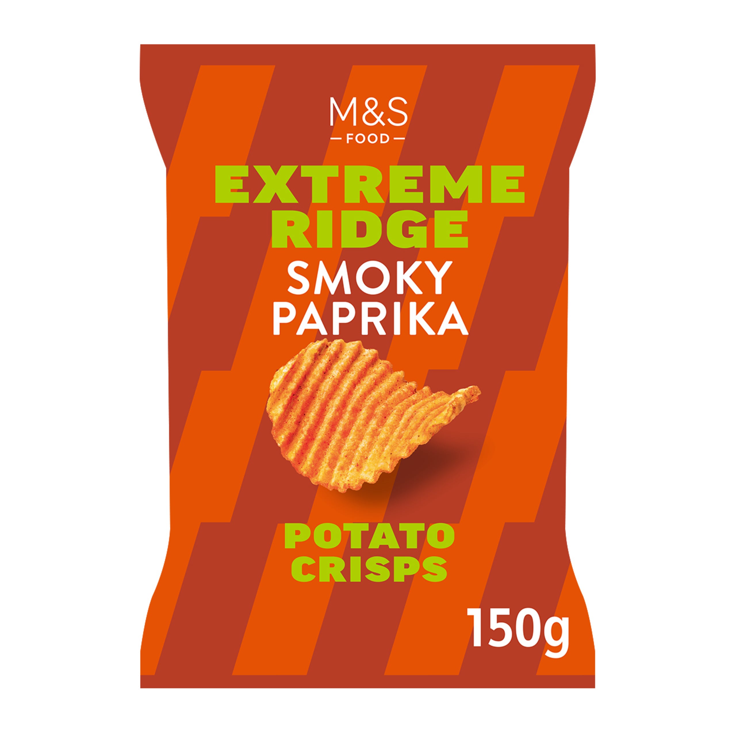 Extreme Ridge Smoky Paprika Potato Crisps 1 of 1