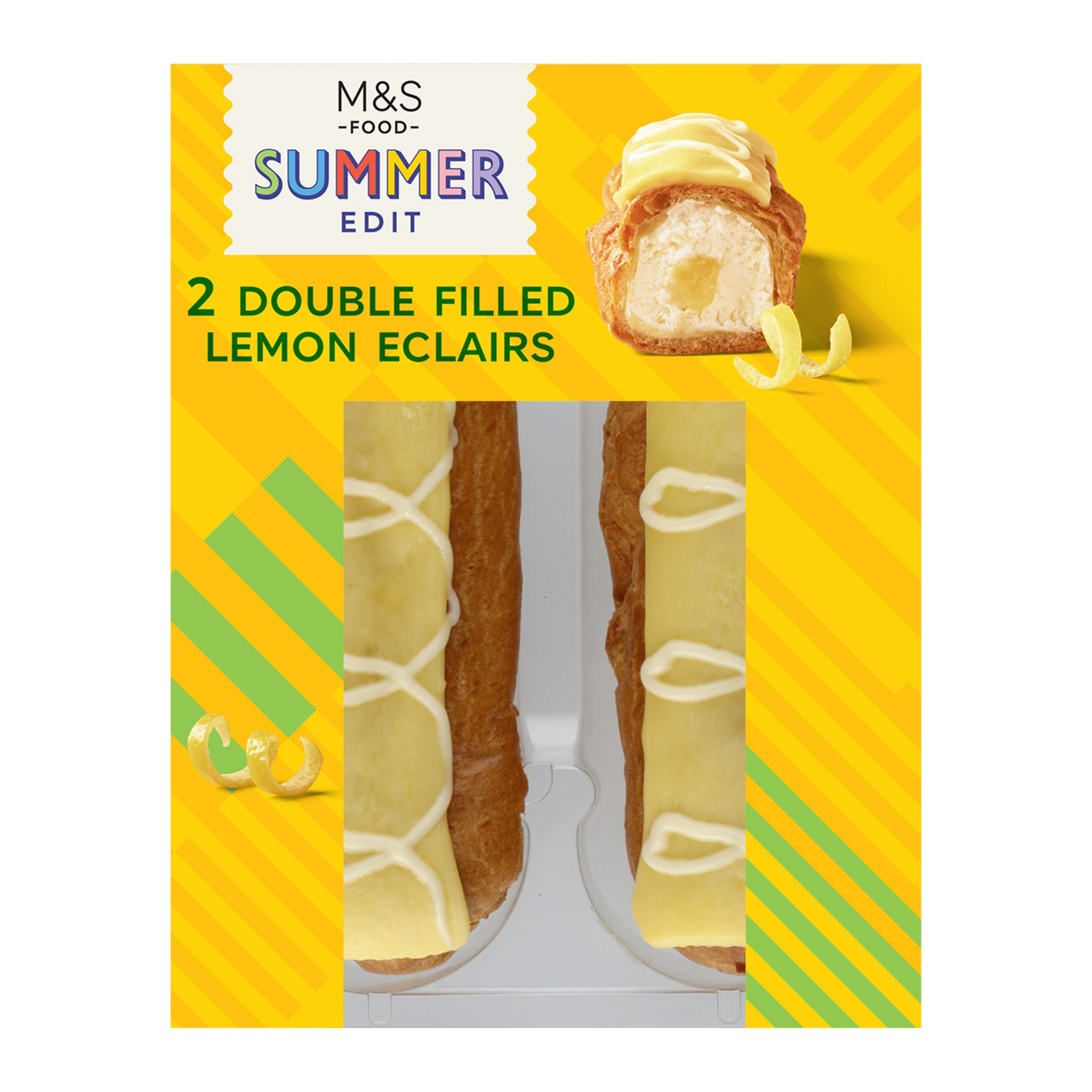 Double Filled Lemon Eclairs 1 of 1