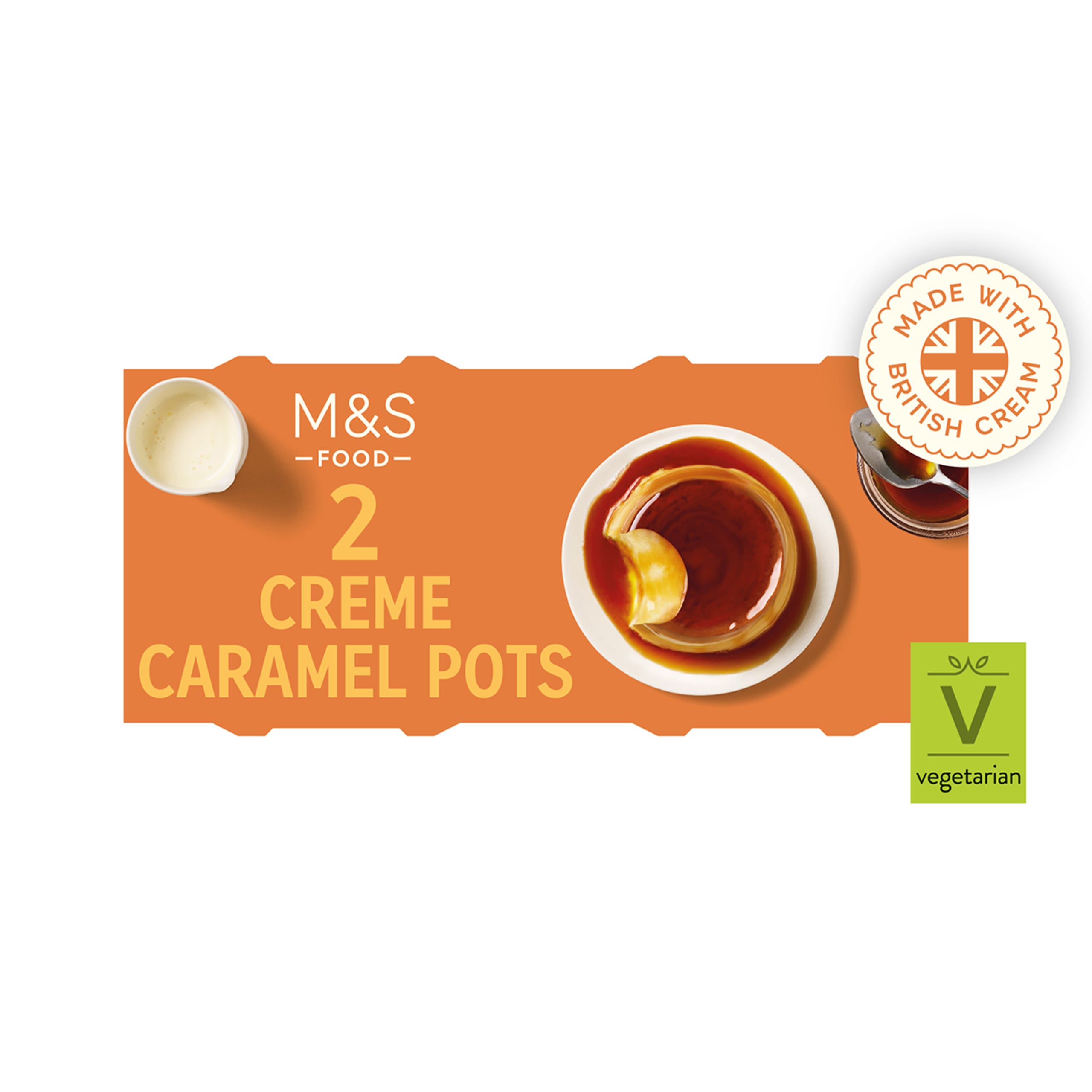 2 Crème Caramel Desserts 1 of 1