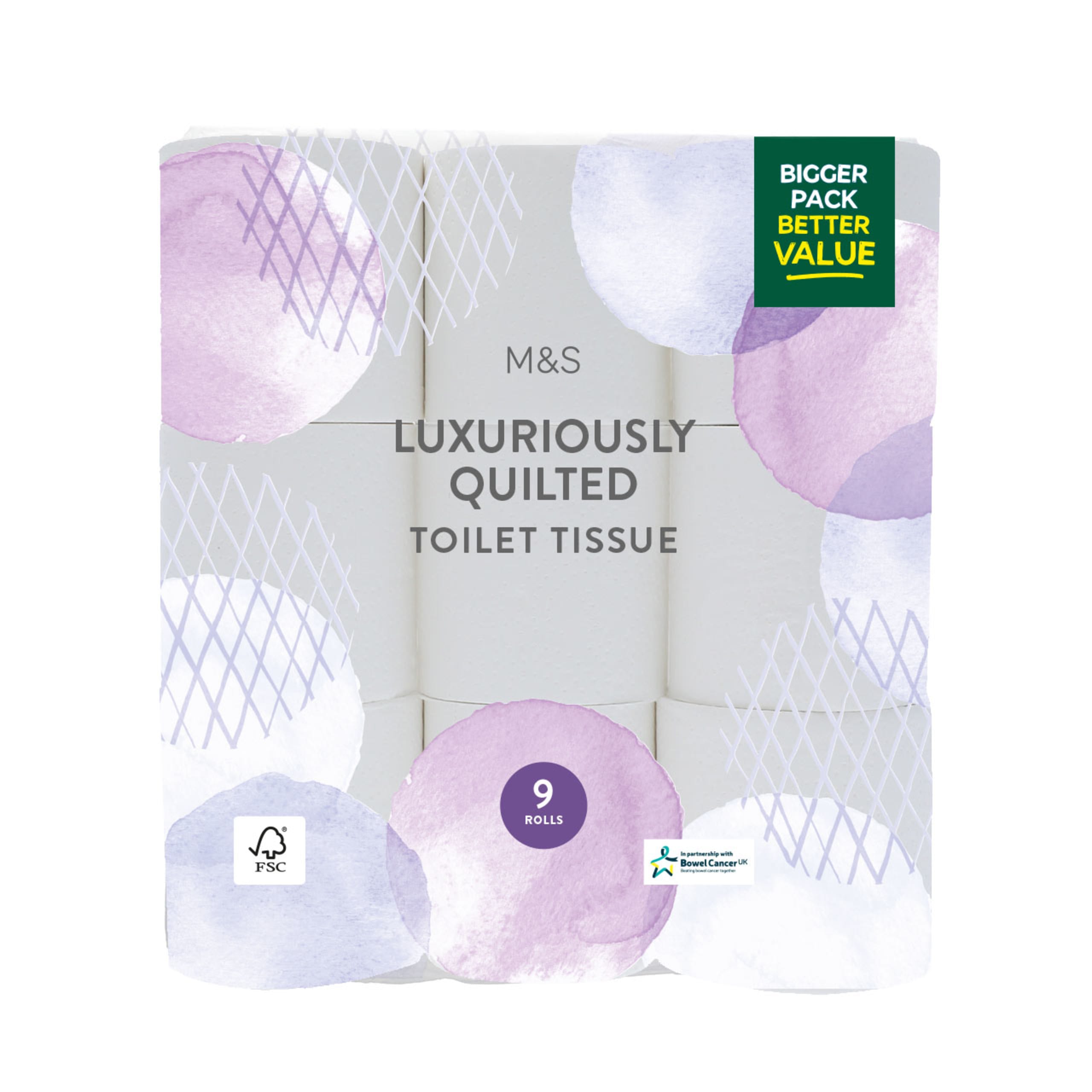 Luxuriously Quilted Toilet Tissue 1 of 1