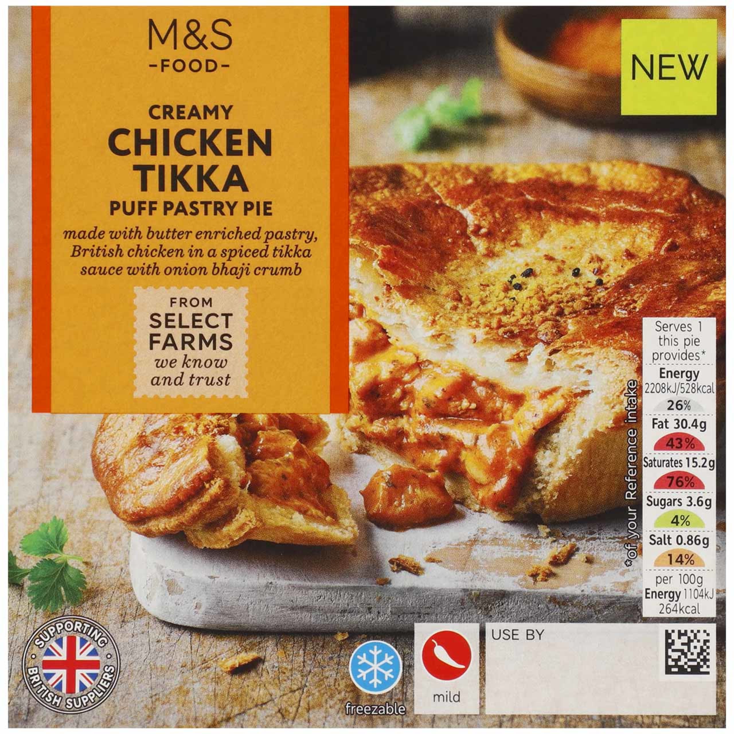 Creamy Chicken Tikka Pie 1 of 1