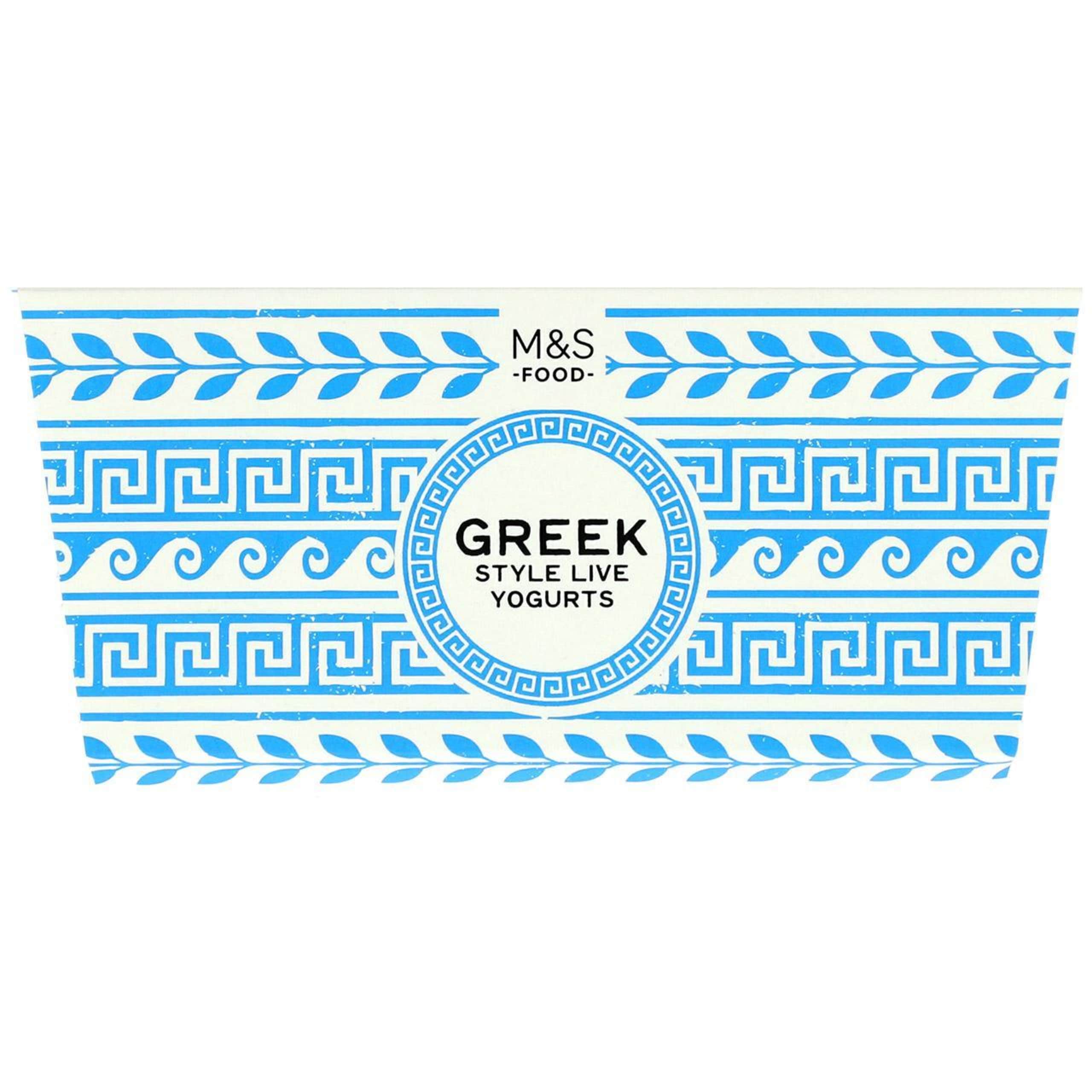 4 Greek Style Natural Yogurts 1 of 1