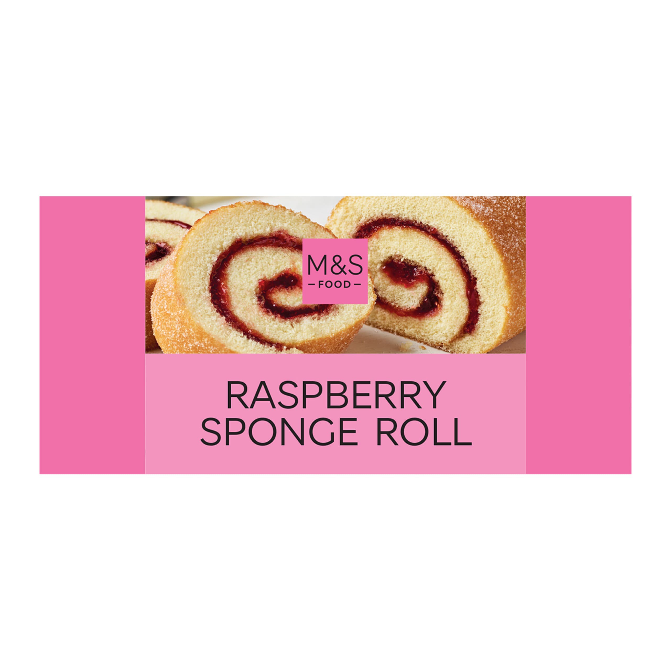 Raspberry Sponge Roll 1 of 1